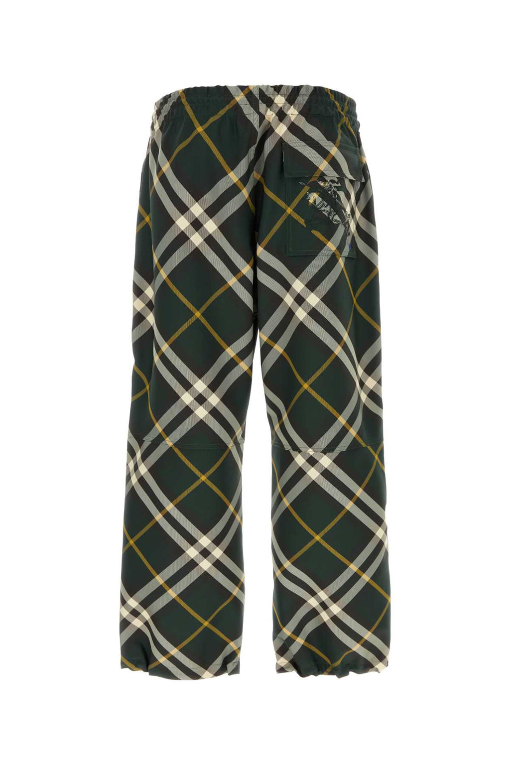 Burberry Men Embroidered Polyester Pant