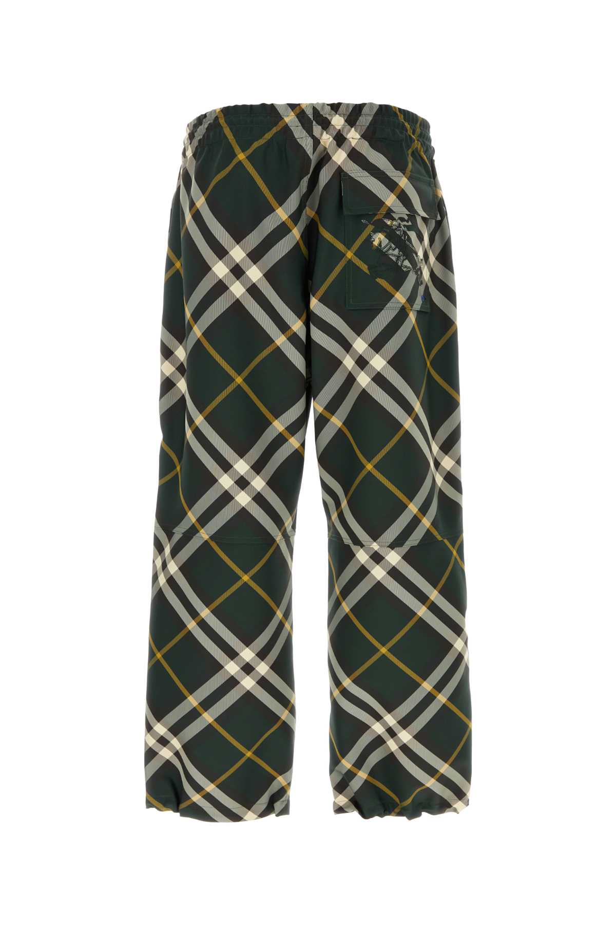 Burberry Men Embroidered Polyester Pant
