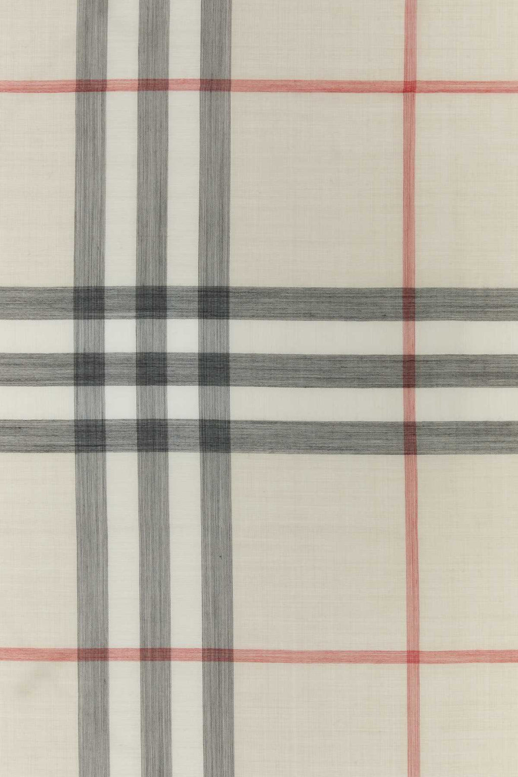 Burberry Unisex Embroidered Wool Blend Foulard