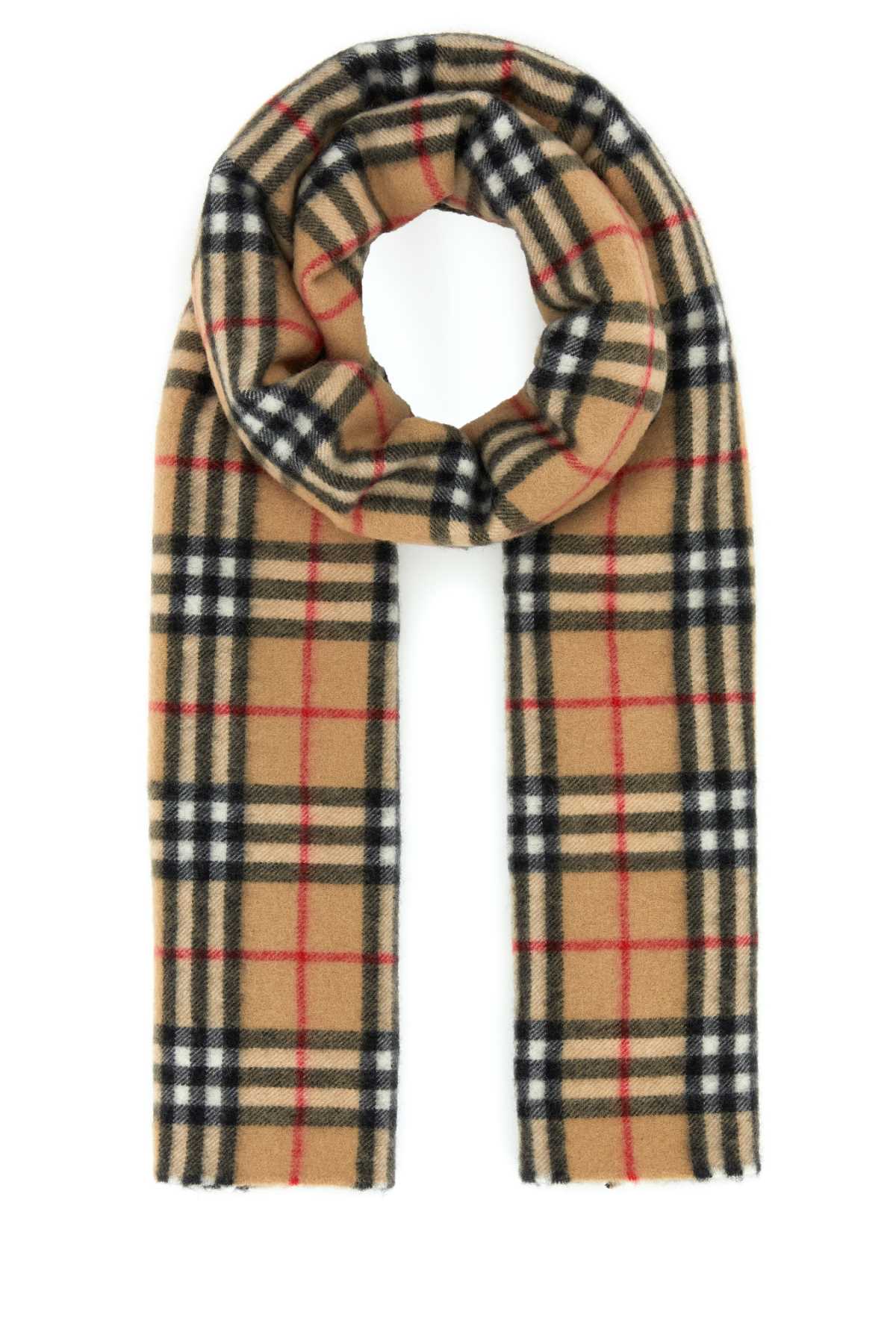 Burberry Unisex Embroidered Cashmere Scarf