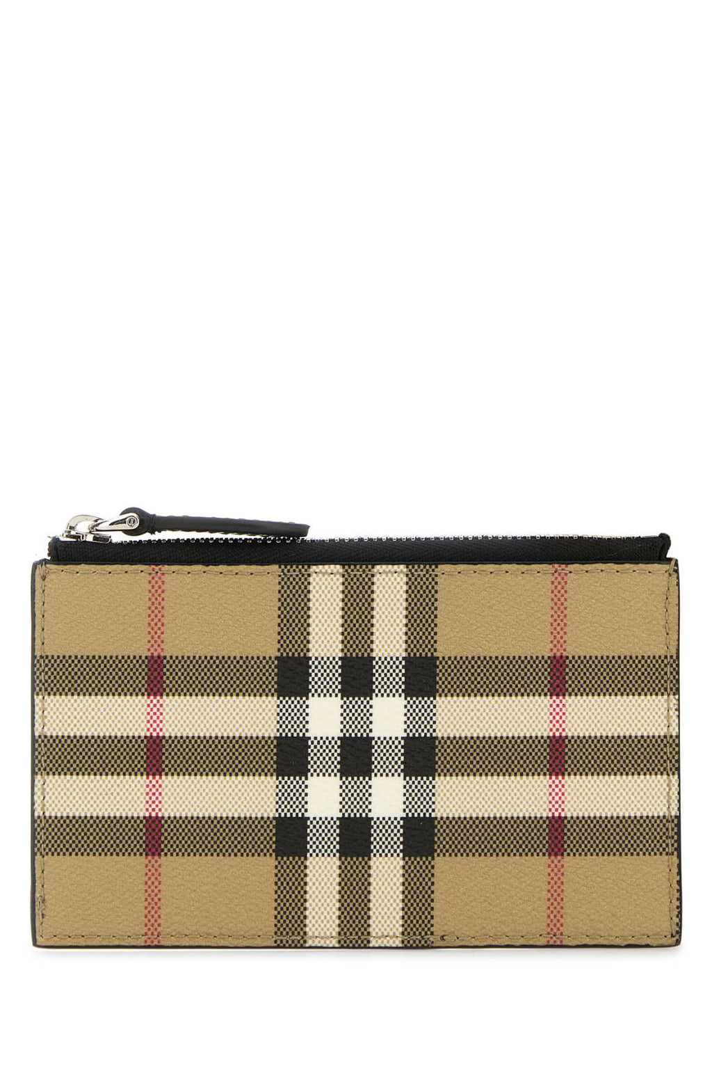 Burberry Men Printed Canvas Card Holder