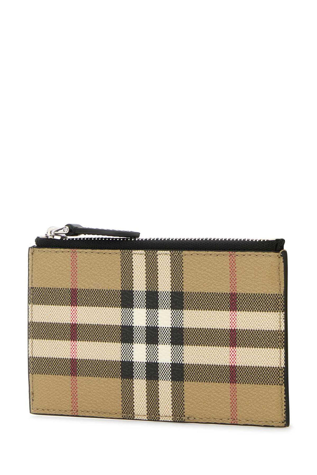 Burberry Men Printed Canvas Card Holder