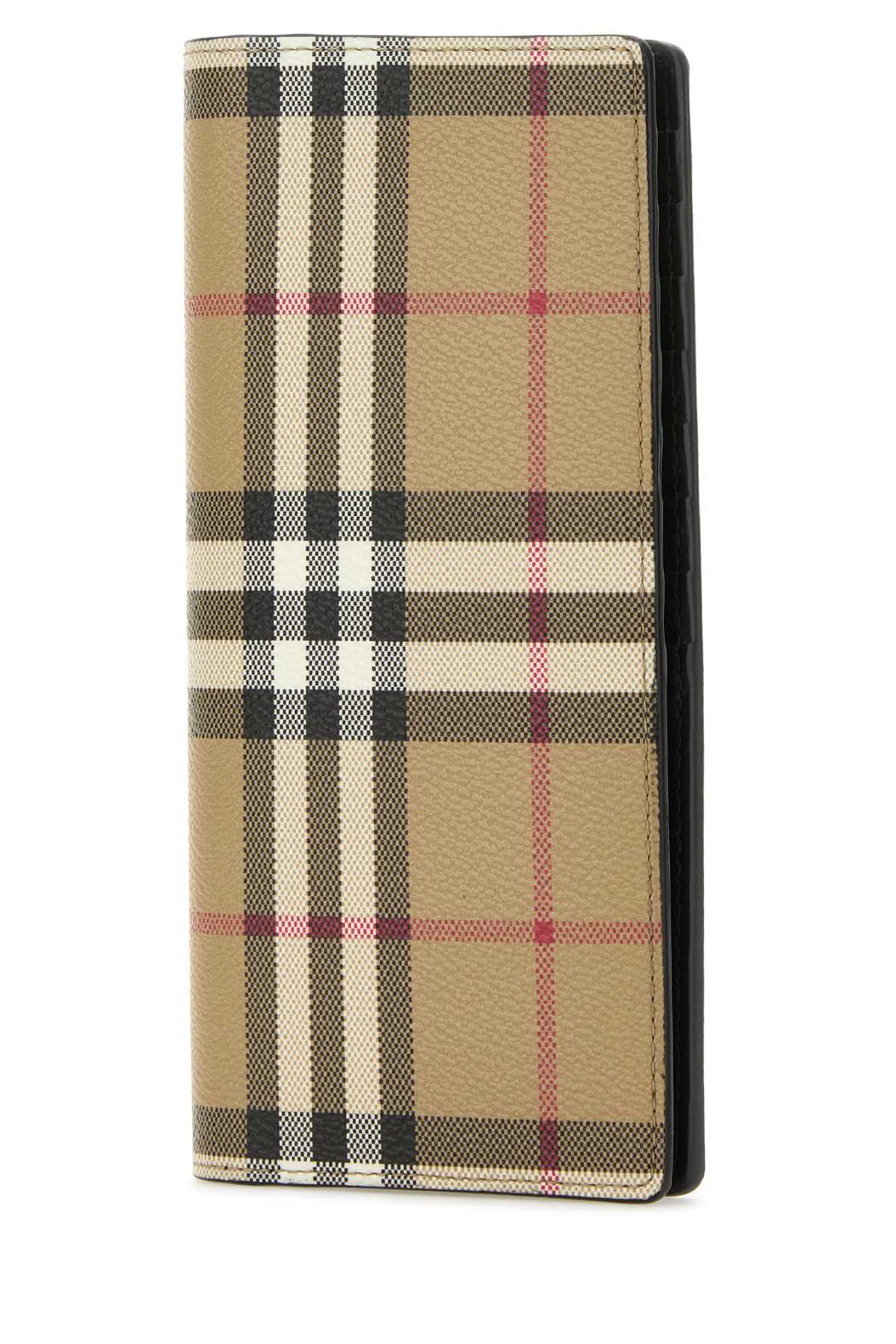 Burberry Men Printed Canvas Wallet