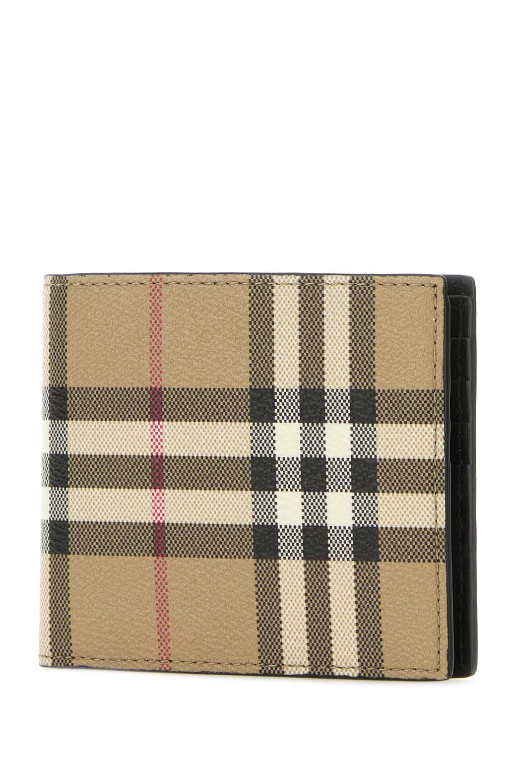 Burberry Men Printed Canvas Wallet