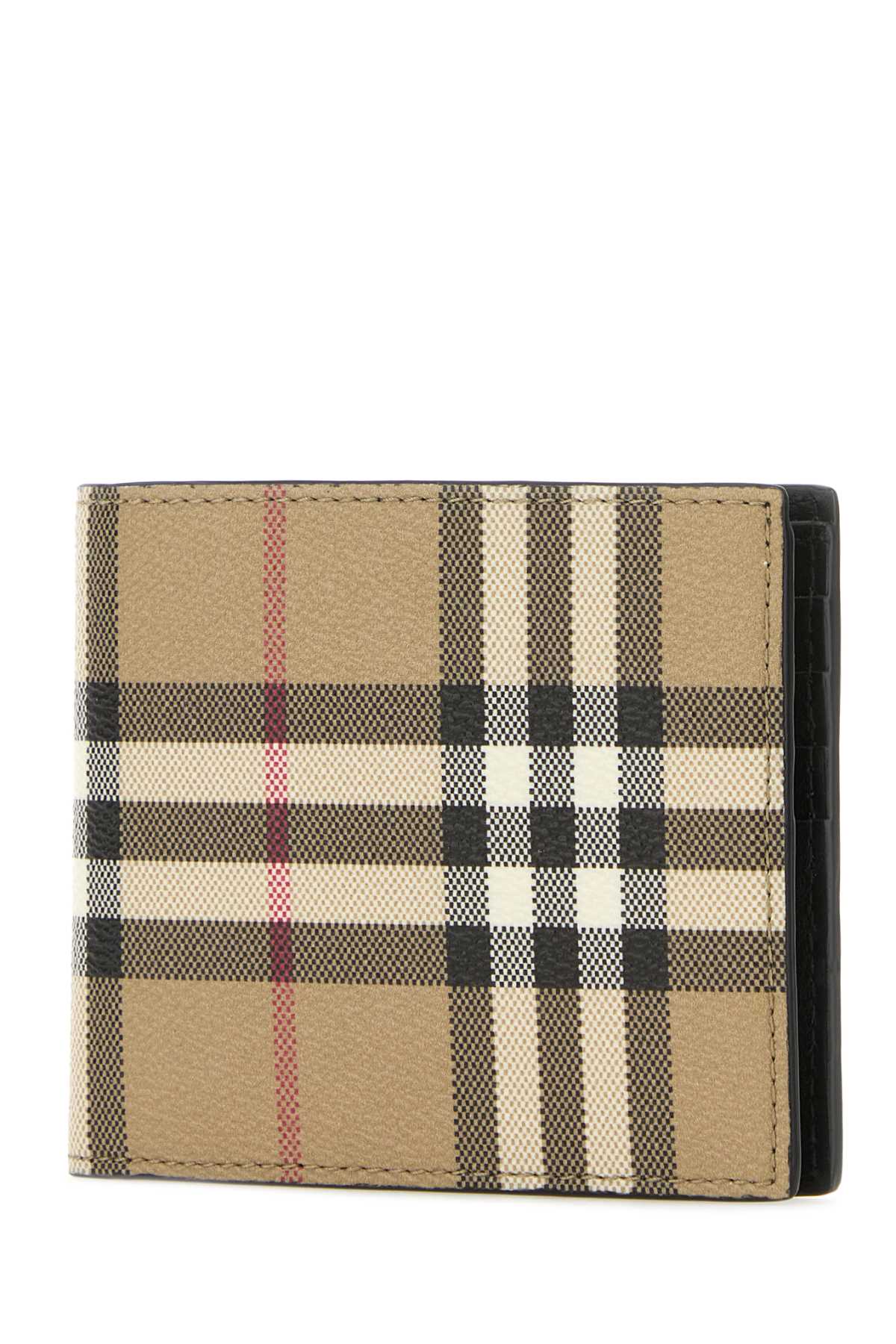 Burberry Men Printed Canvas Wallet