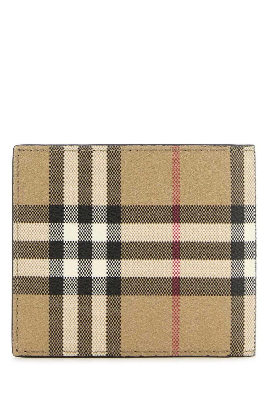 Burberry Men Printed Canvas Wallet