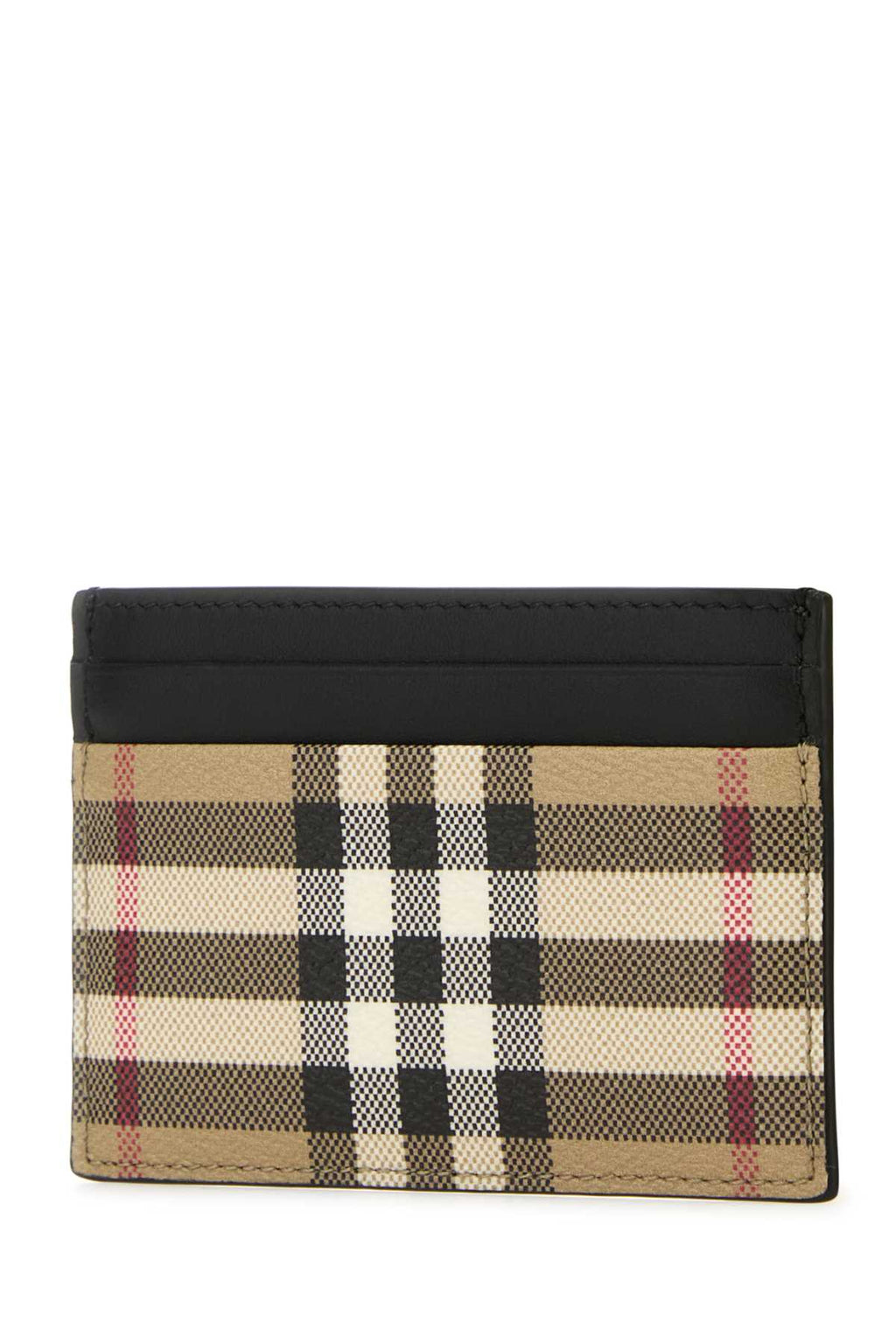 Burberry Men Printed Canvas Card Holder