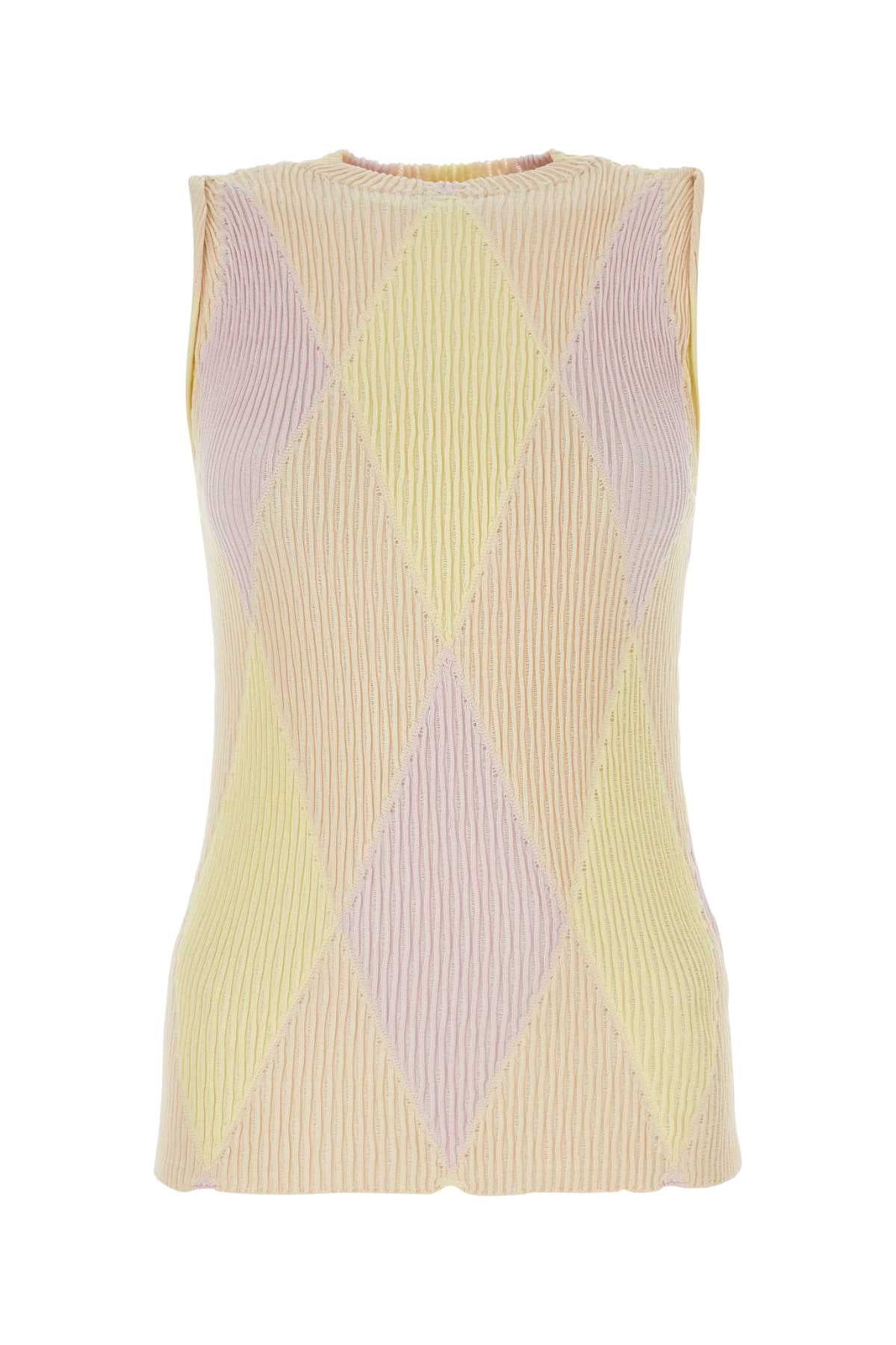 Burberry Women Embroidered Cotton Blend Top