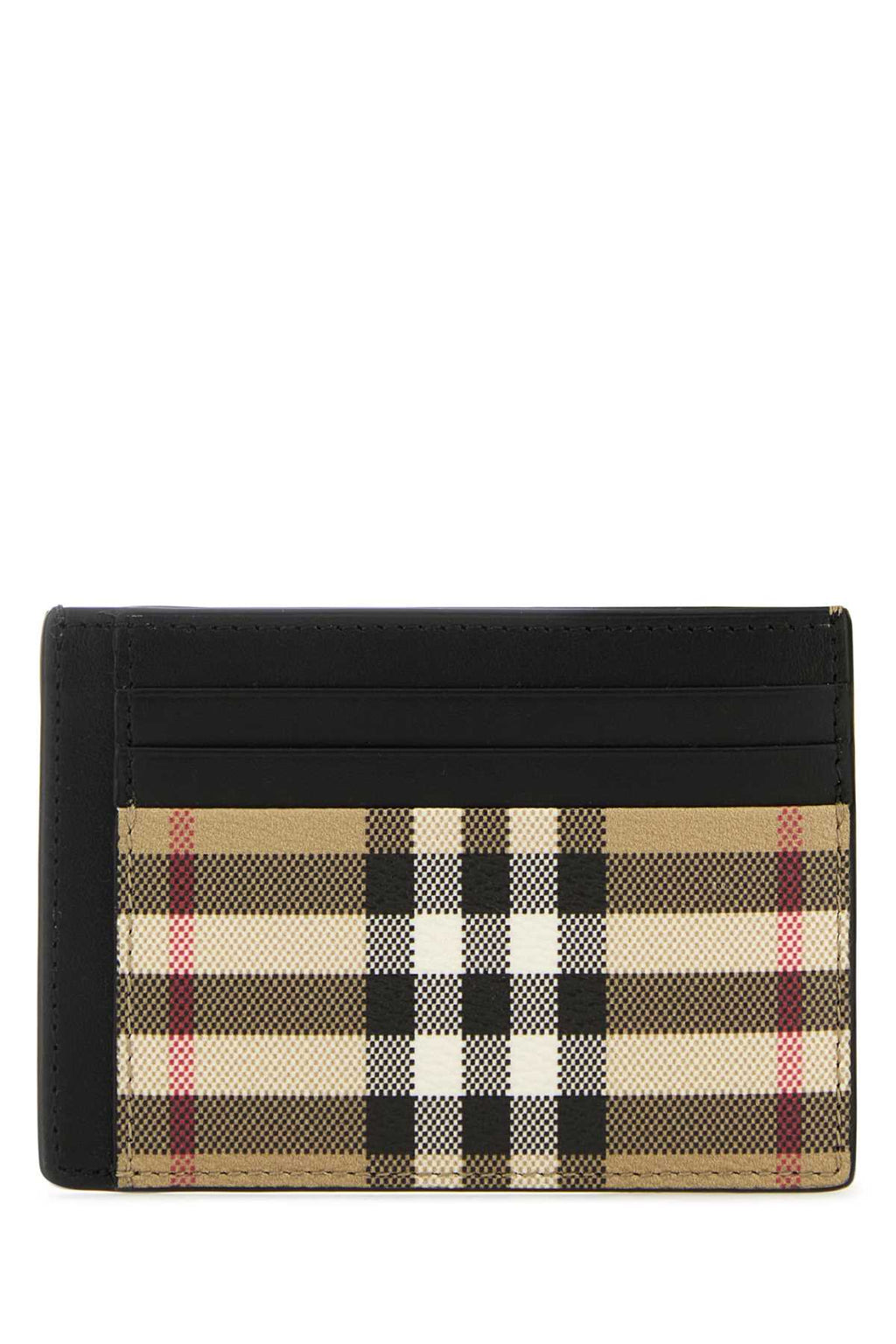 Burberry Men Printed Canvas Card Holder