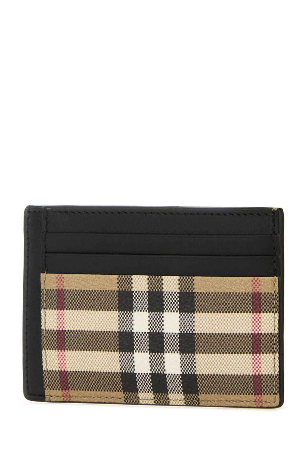 Burberry Men Printed Canvas Card Holder