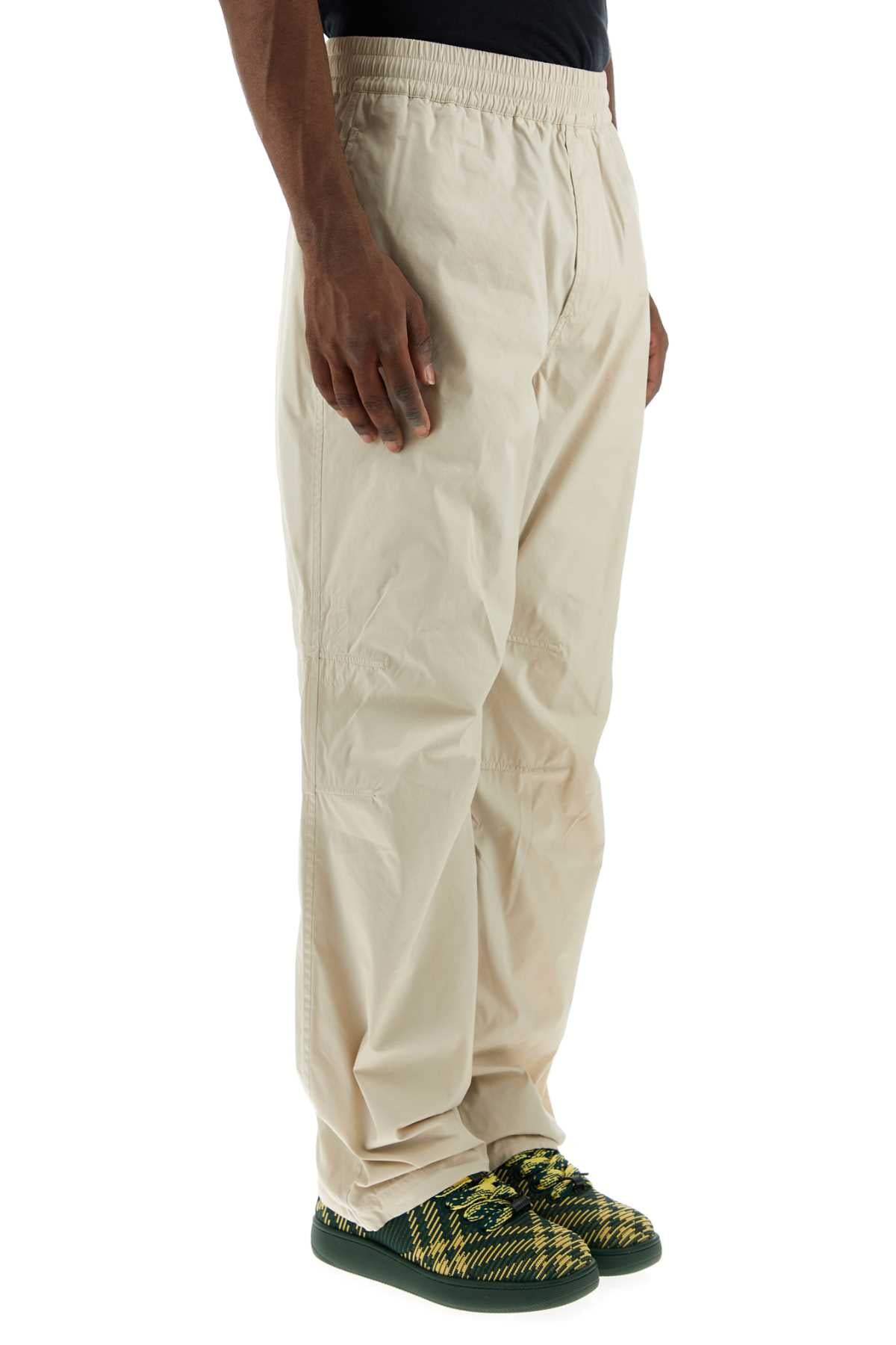 Burberry Men Sand Cotton Blend Pant