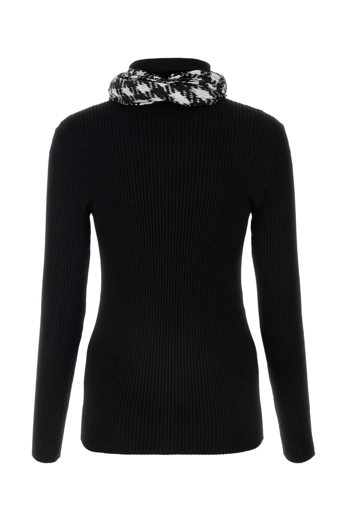 Burberry Women Black Viscose Blend Sweater