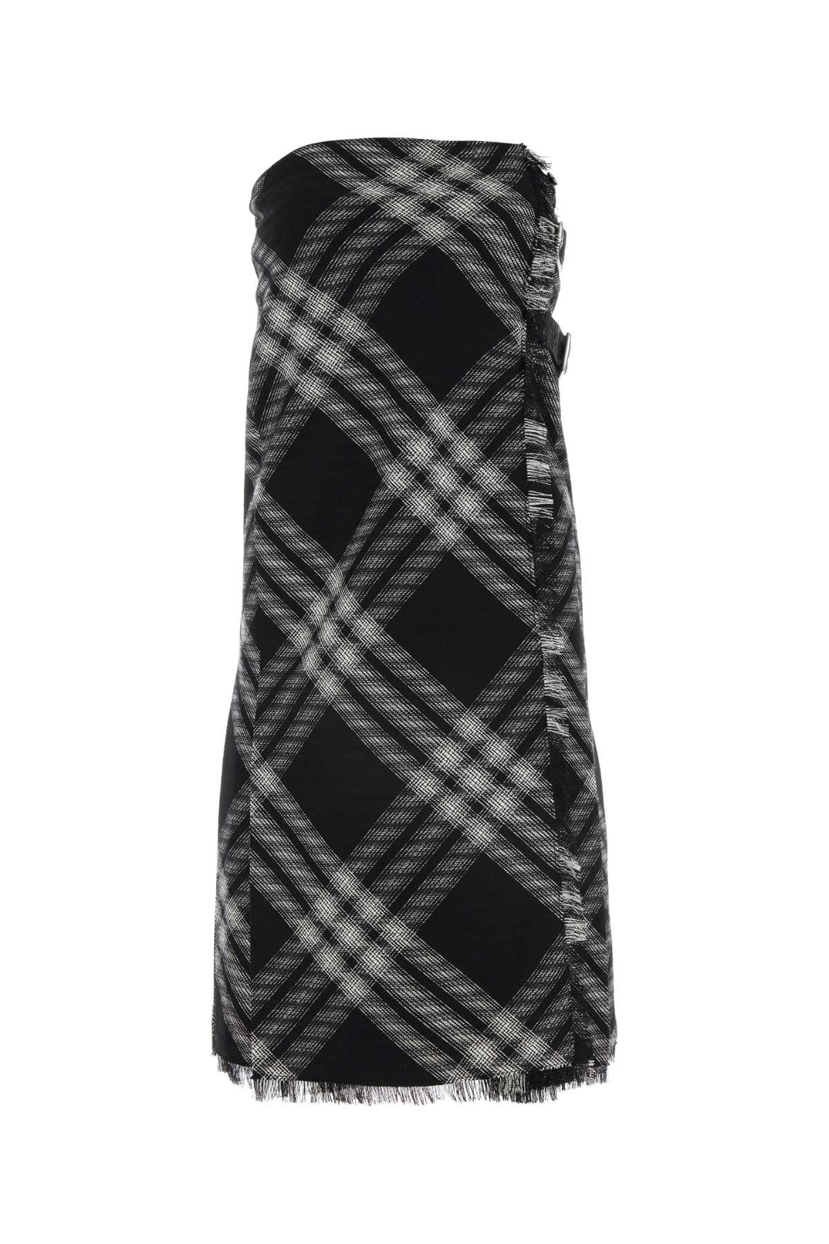 Burberry Women Embroidered Wool Dress