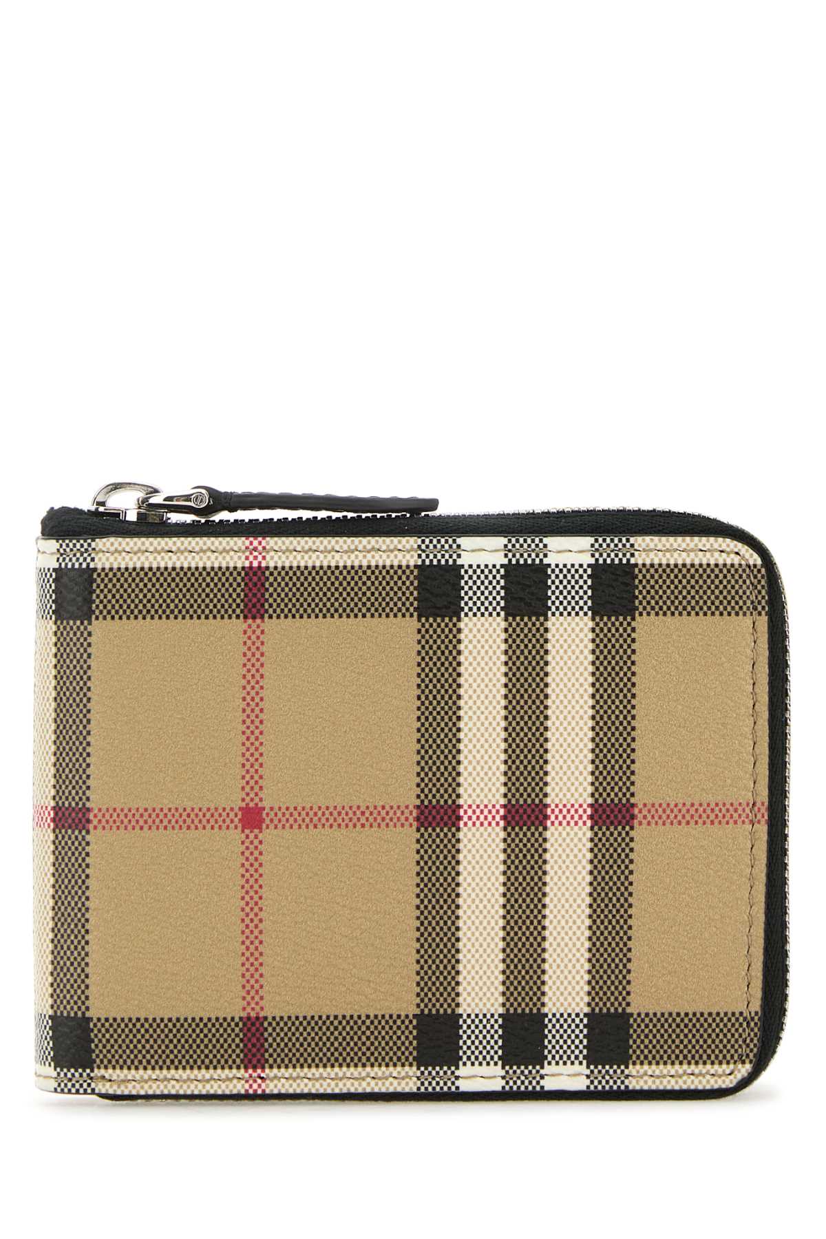 Burberry Men Printed Canvas Wallet
