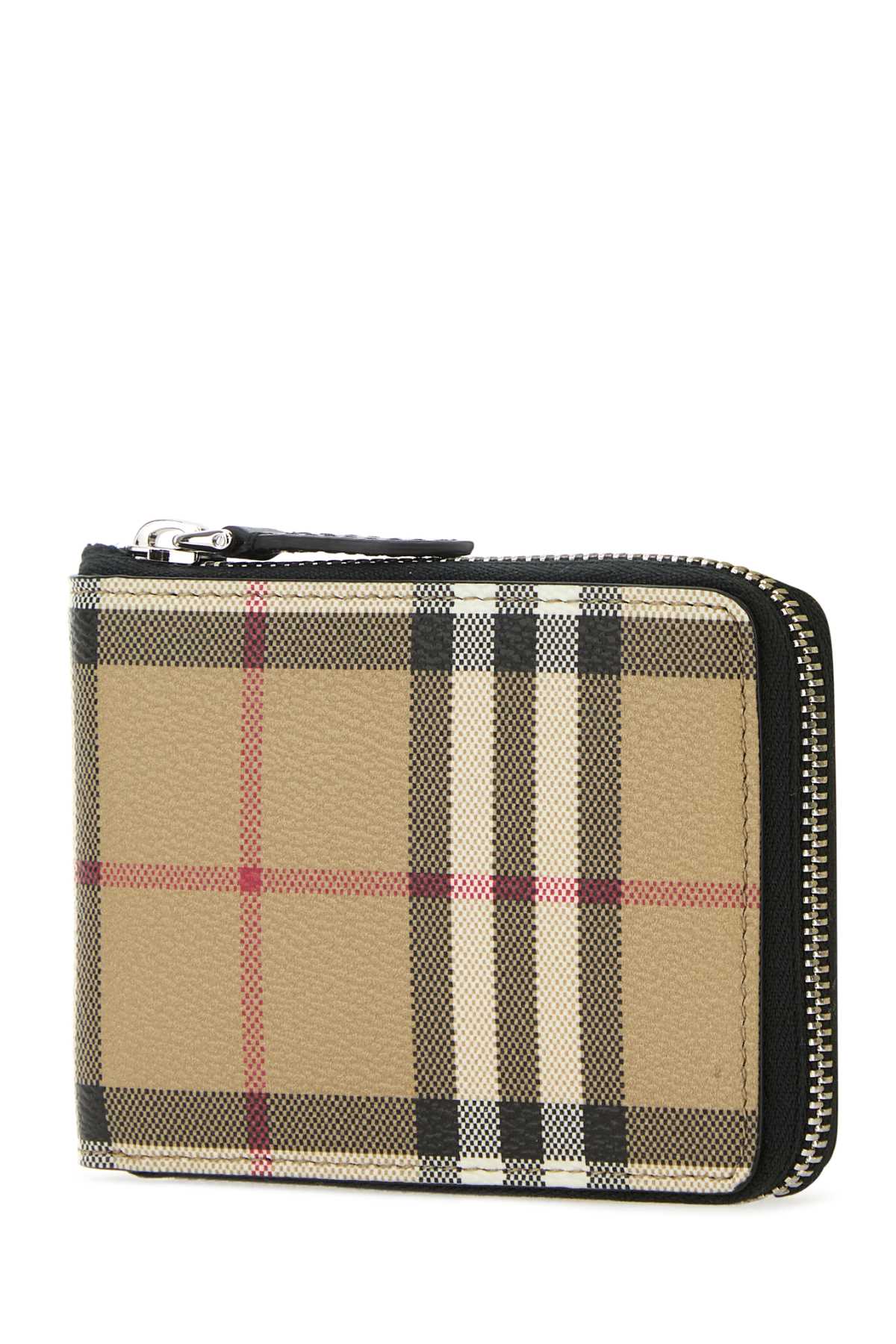 Burberry Men Printed Canvas Wallet