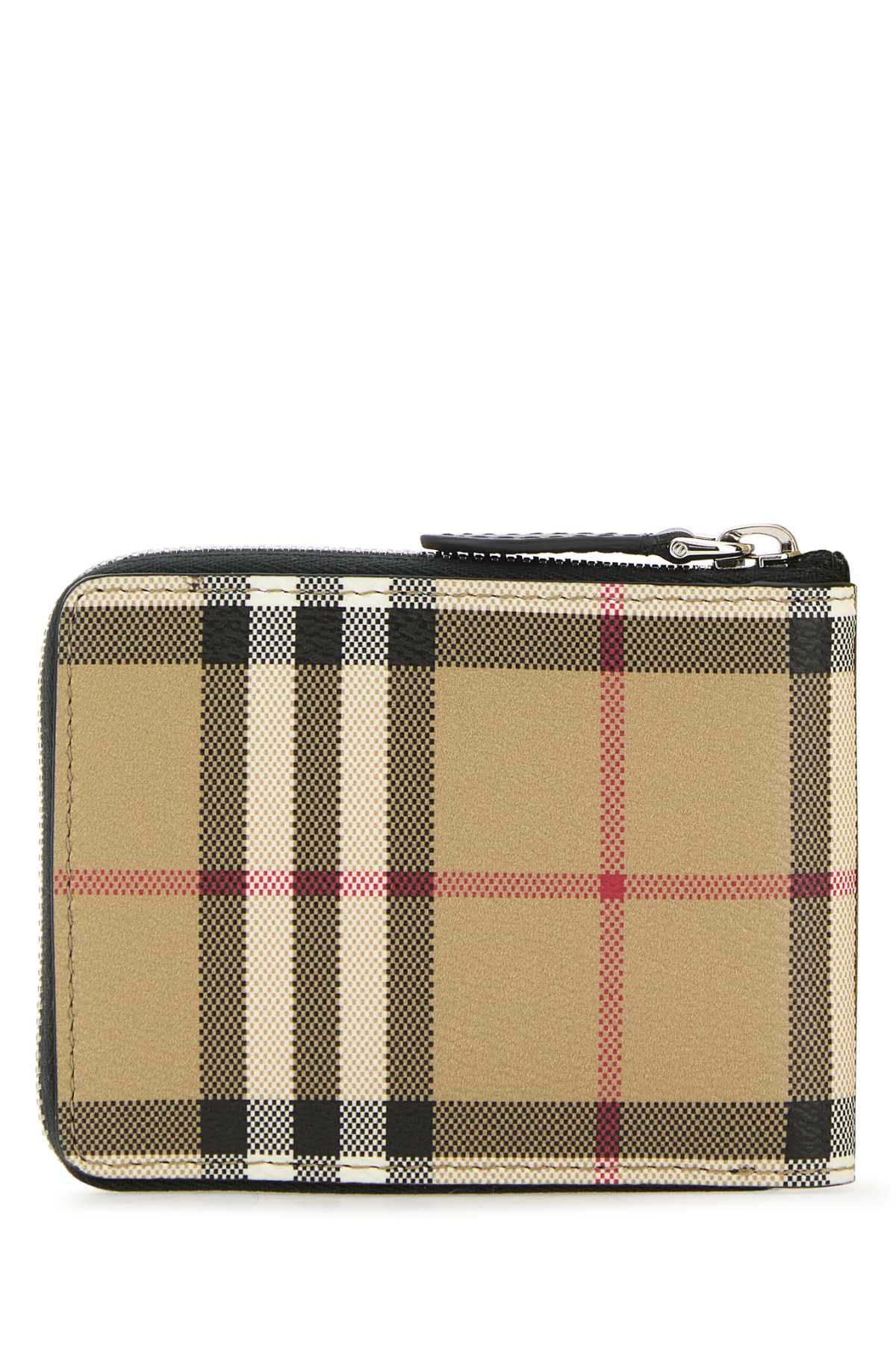 Burberry Men Printed Canvas Wallet