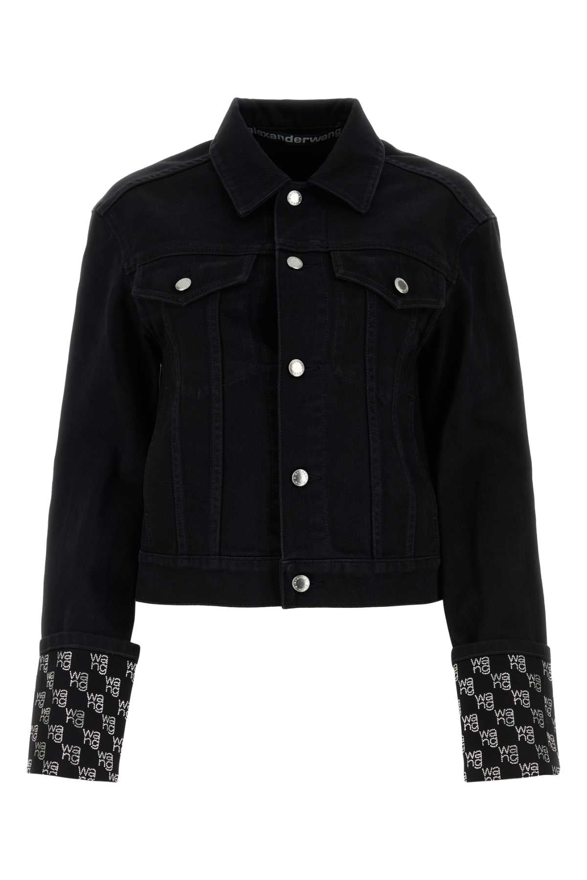 Alexander Wang Women Black Denim Jacket