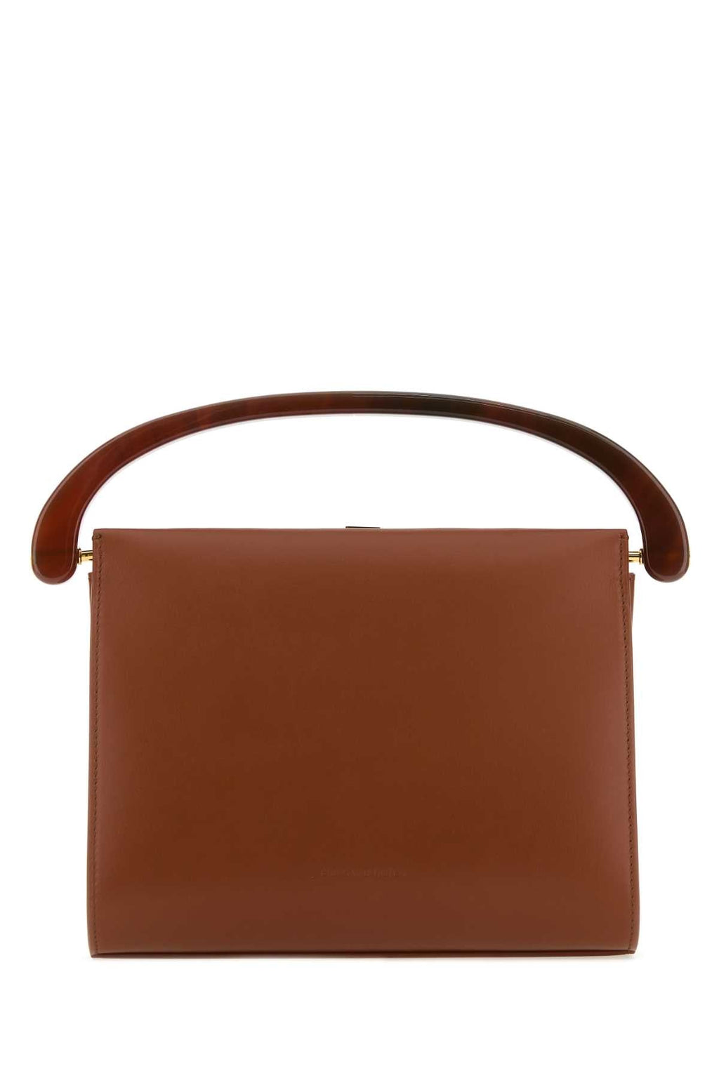 Dries Van Noten Women Caramel Leather Handbag
