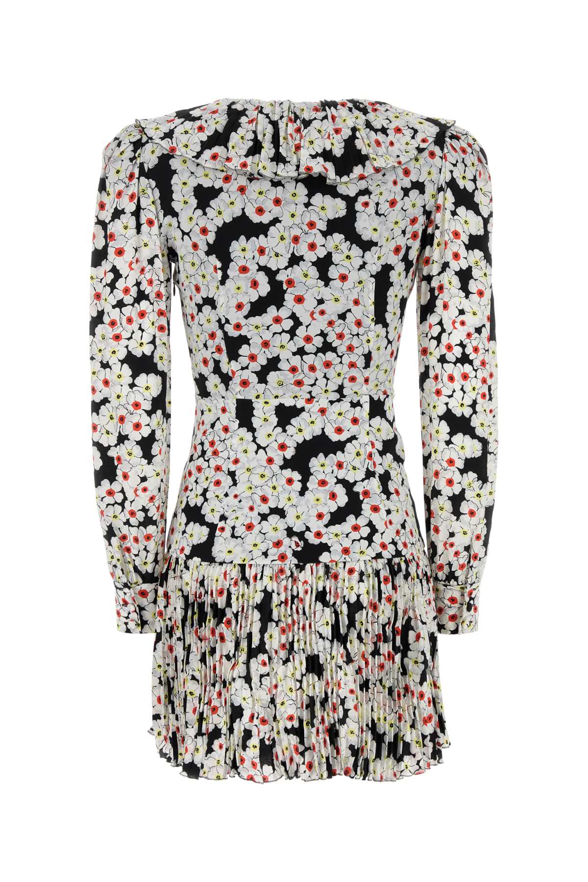 Alessandra Rich Women Printed Silk Mini Dress
