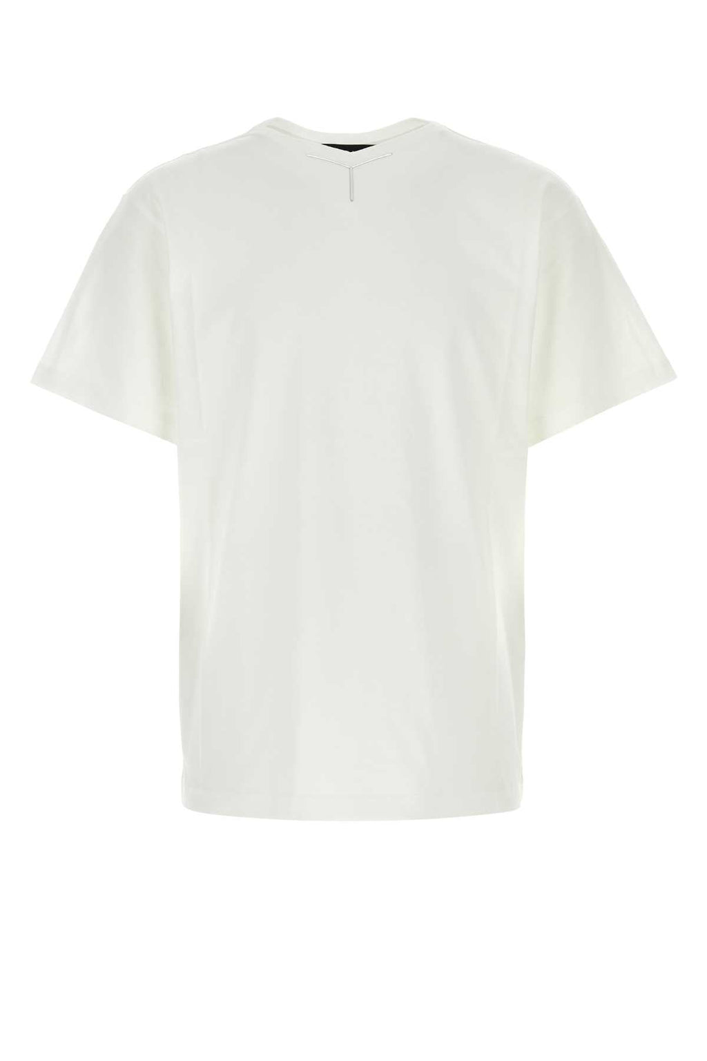 Y Project Men White Cotton T-Shirt