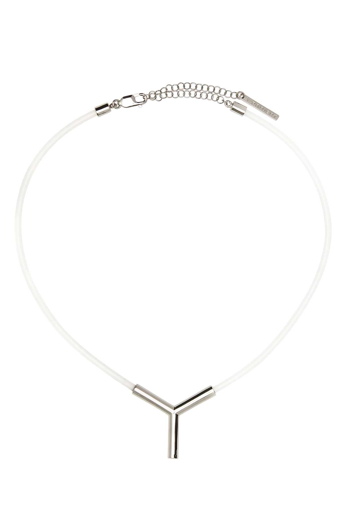 Y Project Women Transparent Pvc Y Necklace