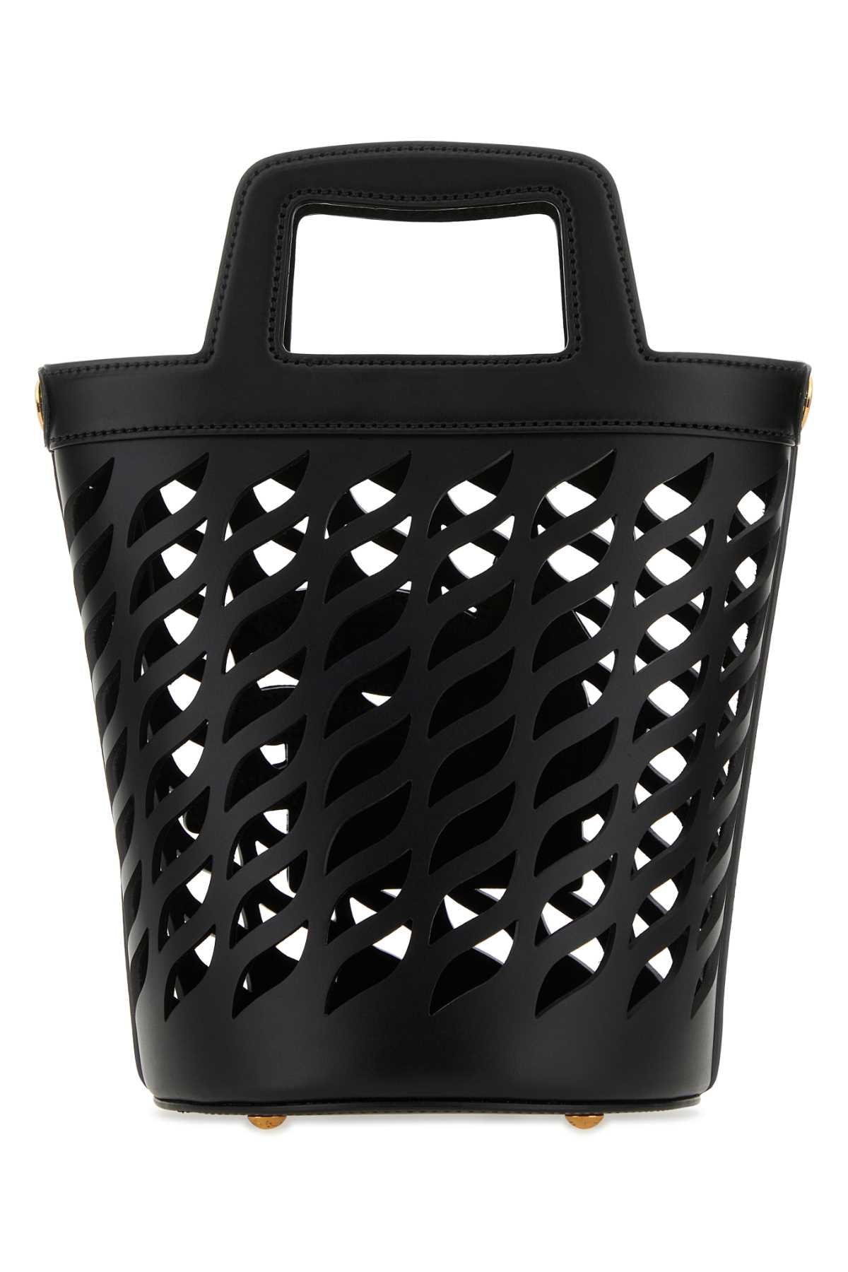 Etro Women Black Leather Coffa Bucket Bag