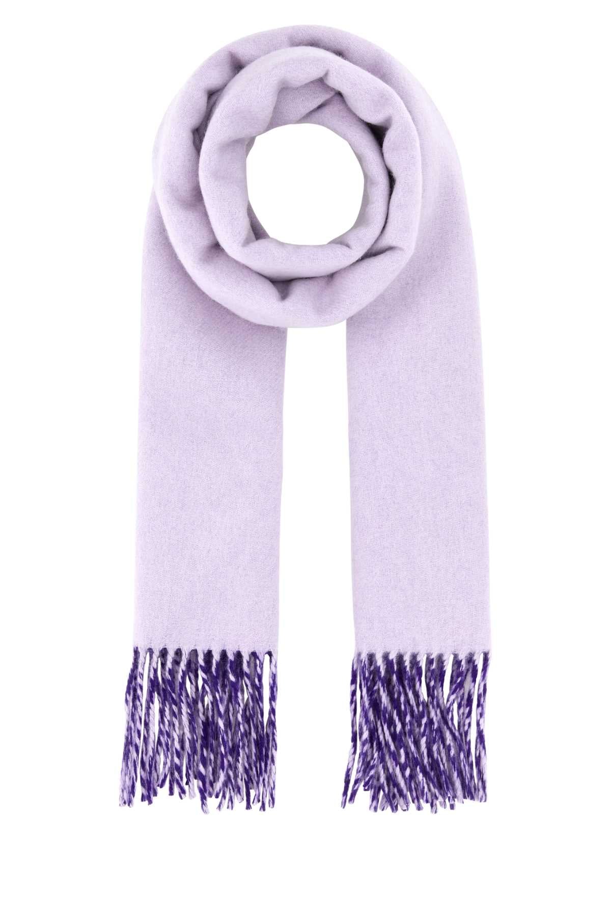 Burberry Women Lilac Cashmere Scarf