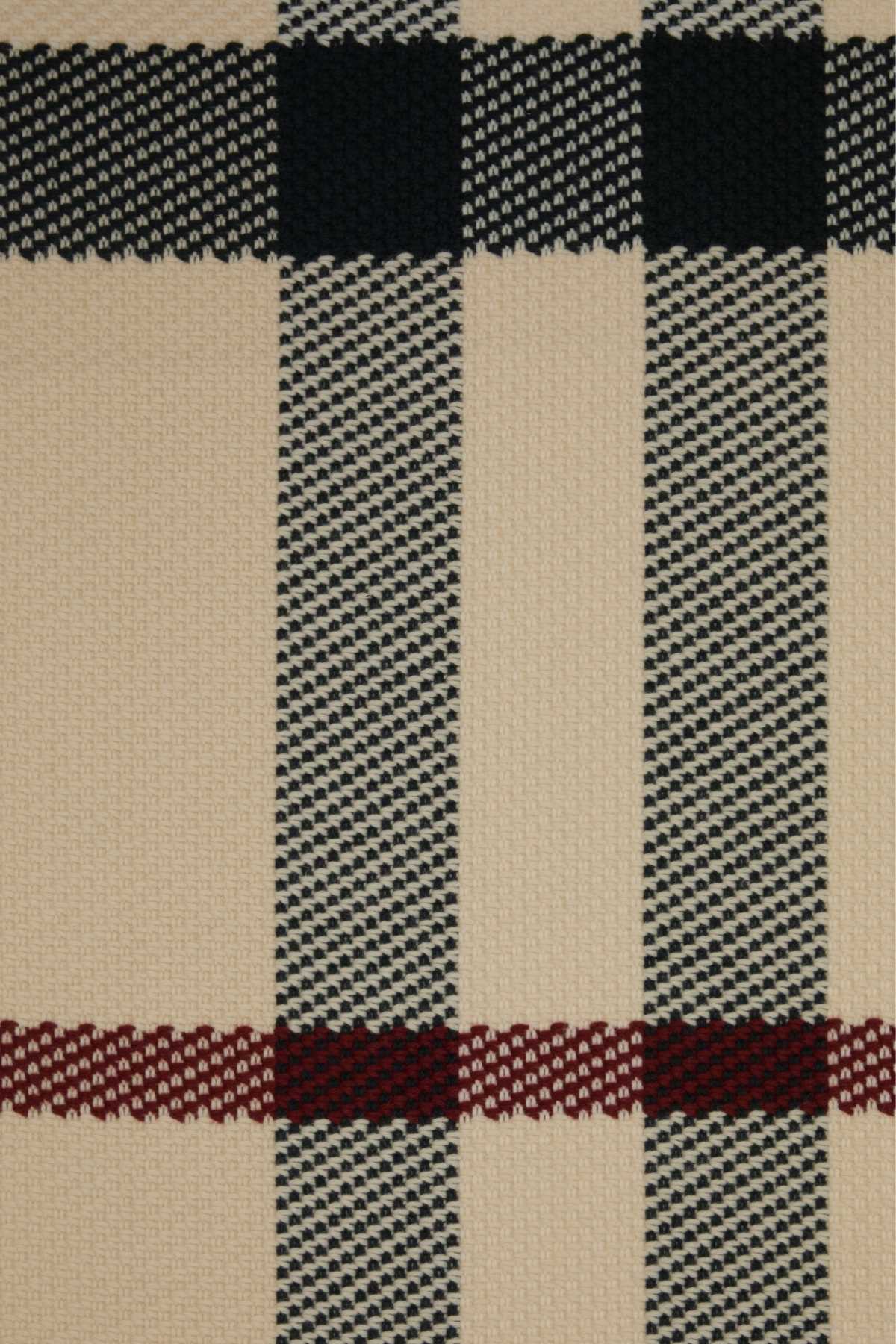 Burberry Women Embroidered Wool Scarf