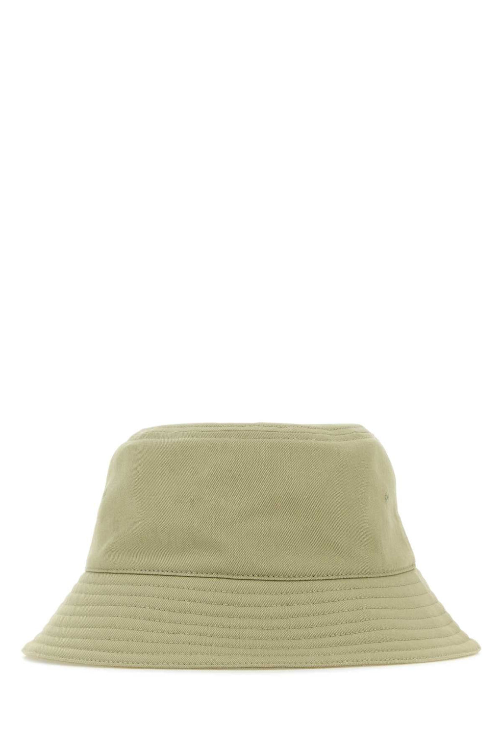 Burberry Women Khaki Cotton Bucket Hat