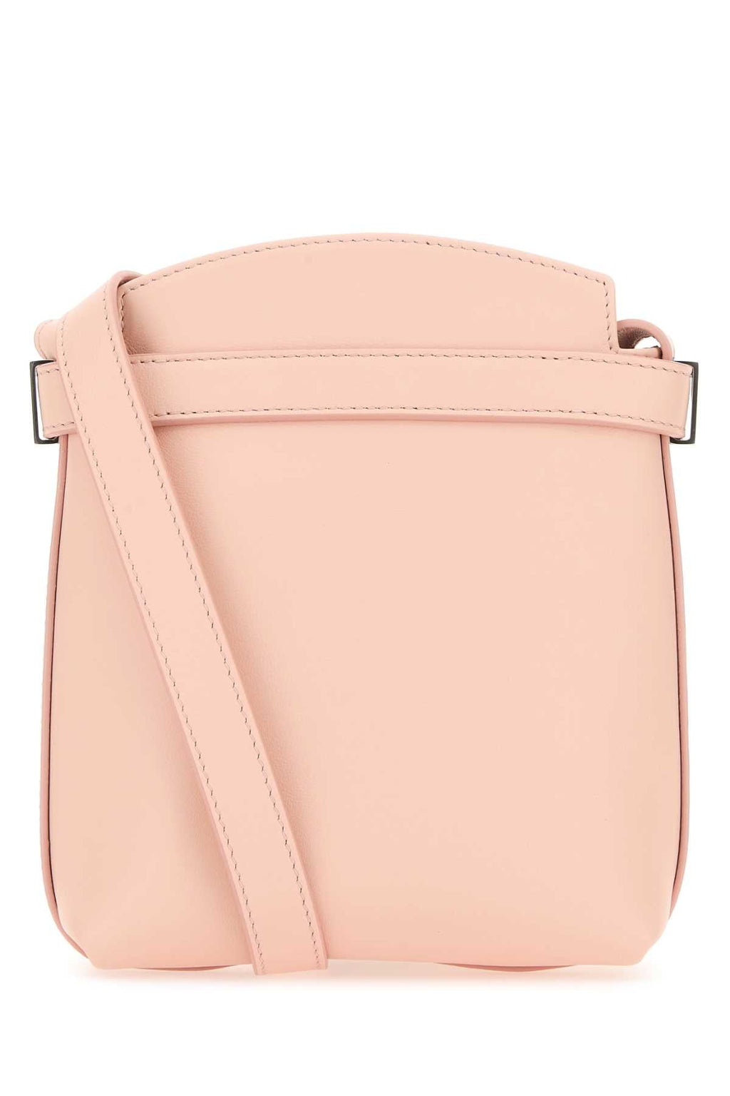 Salvatore Ferragamo Women Pastel Pink Leather Gancini Phone Case