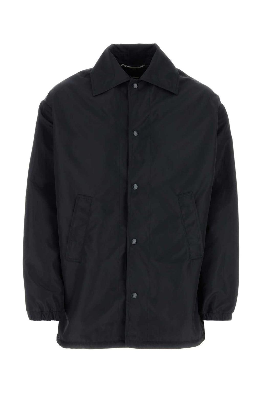 Dolce & Gabbana Men Midnight Blue Nylon Jacket