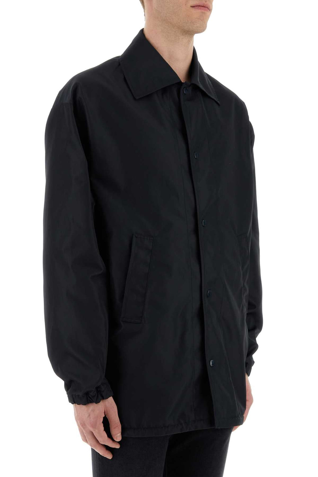 Dolce & Gabbana Men Midnight Blue Nylon Jacket