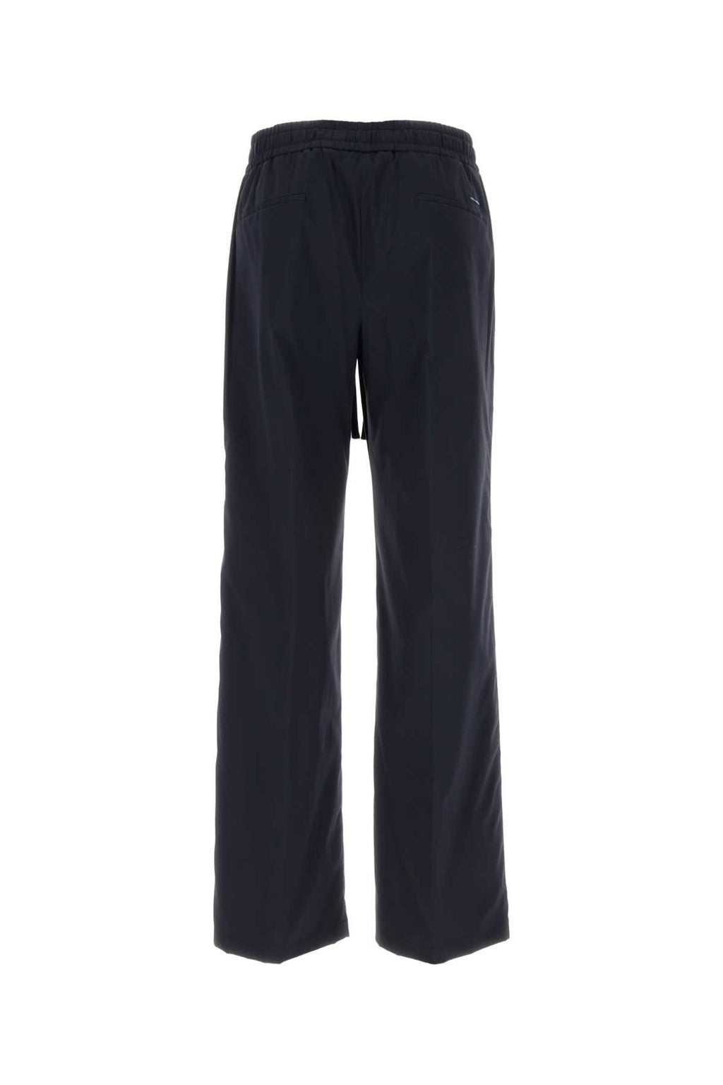 Dolce & Gabbana Men Navy Blue Stretch Nylon Pant