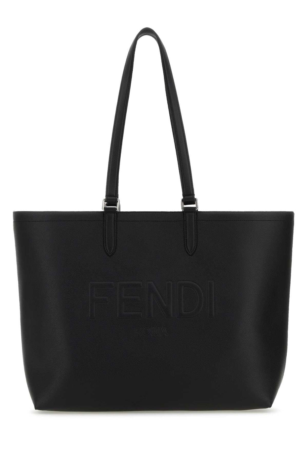 Fendi Men Back Leather Fendi Roma Shopping Bag