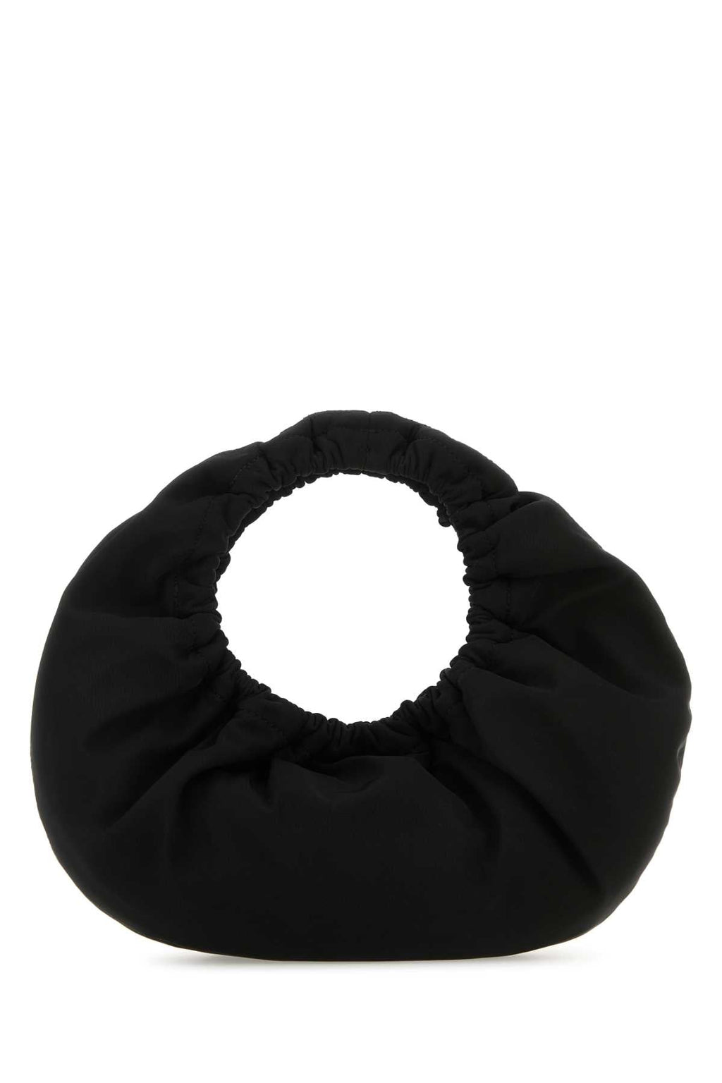 Alexander Wang Women Black Fabric Crescent Small Handbag