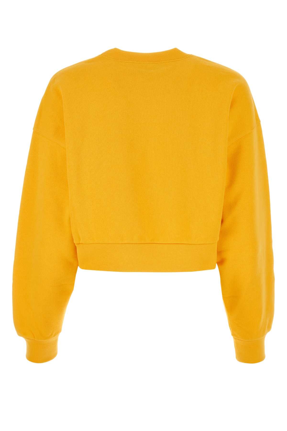 Gucci Women Yellow Cotton Sweatshirt