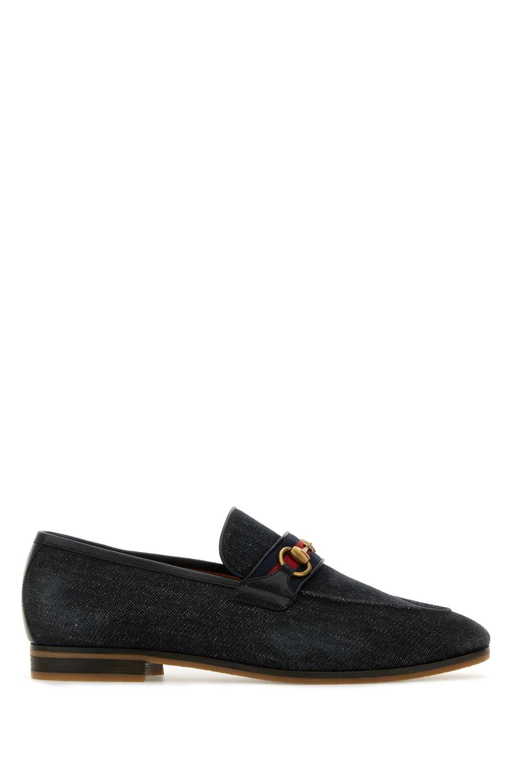 Gucci Men Denim Loafers