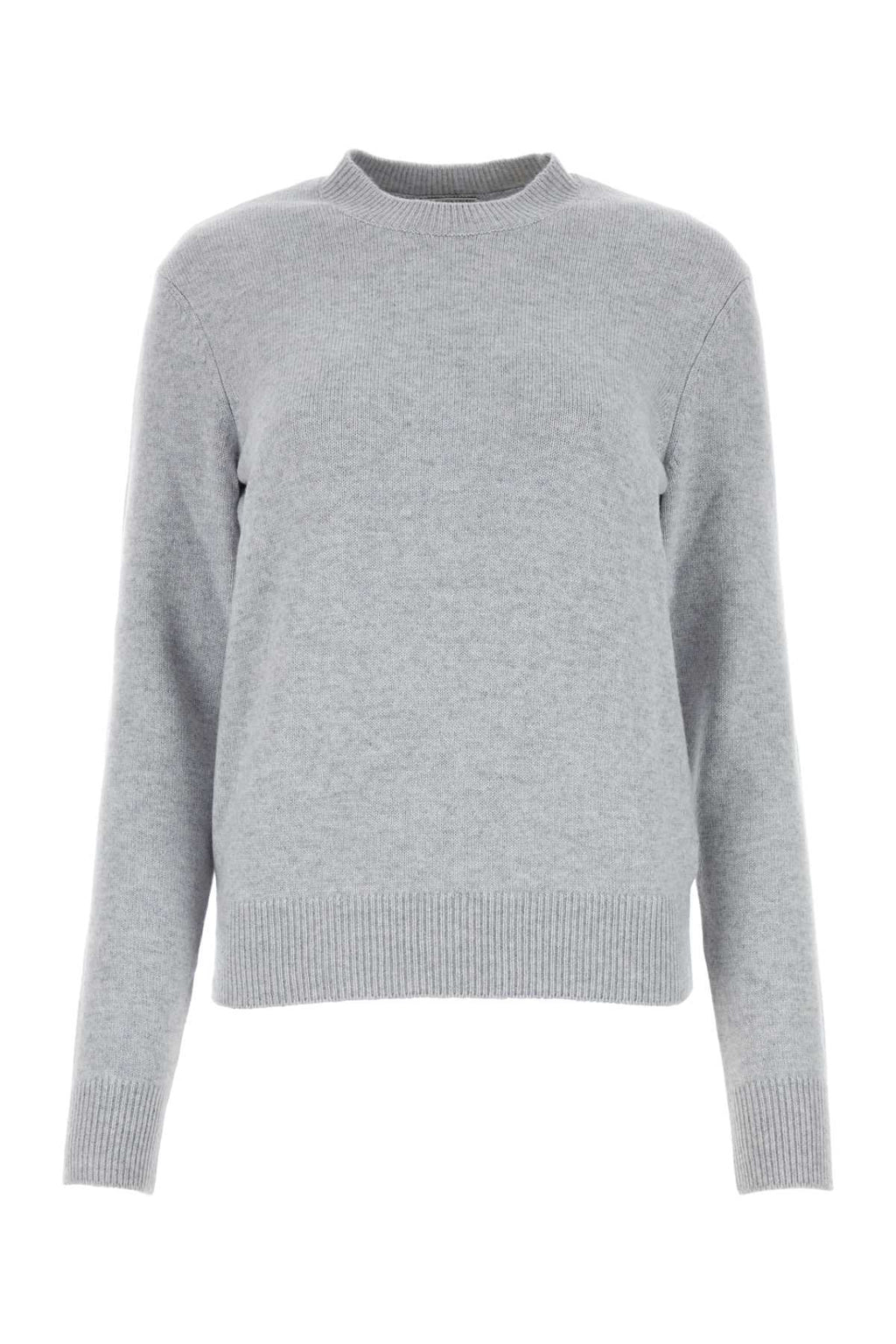 Bottega Veneta Women Grey Stretch Cashmere Blend Sweater