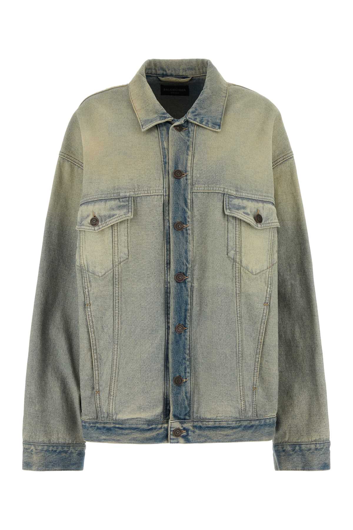 Balenciaga Women Denim Oversize Jacket
