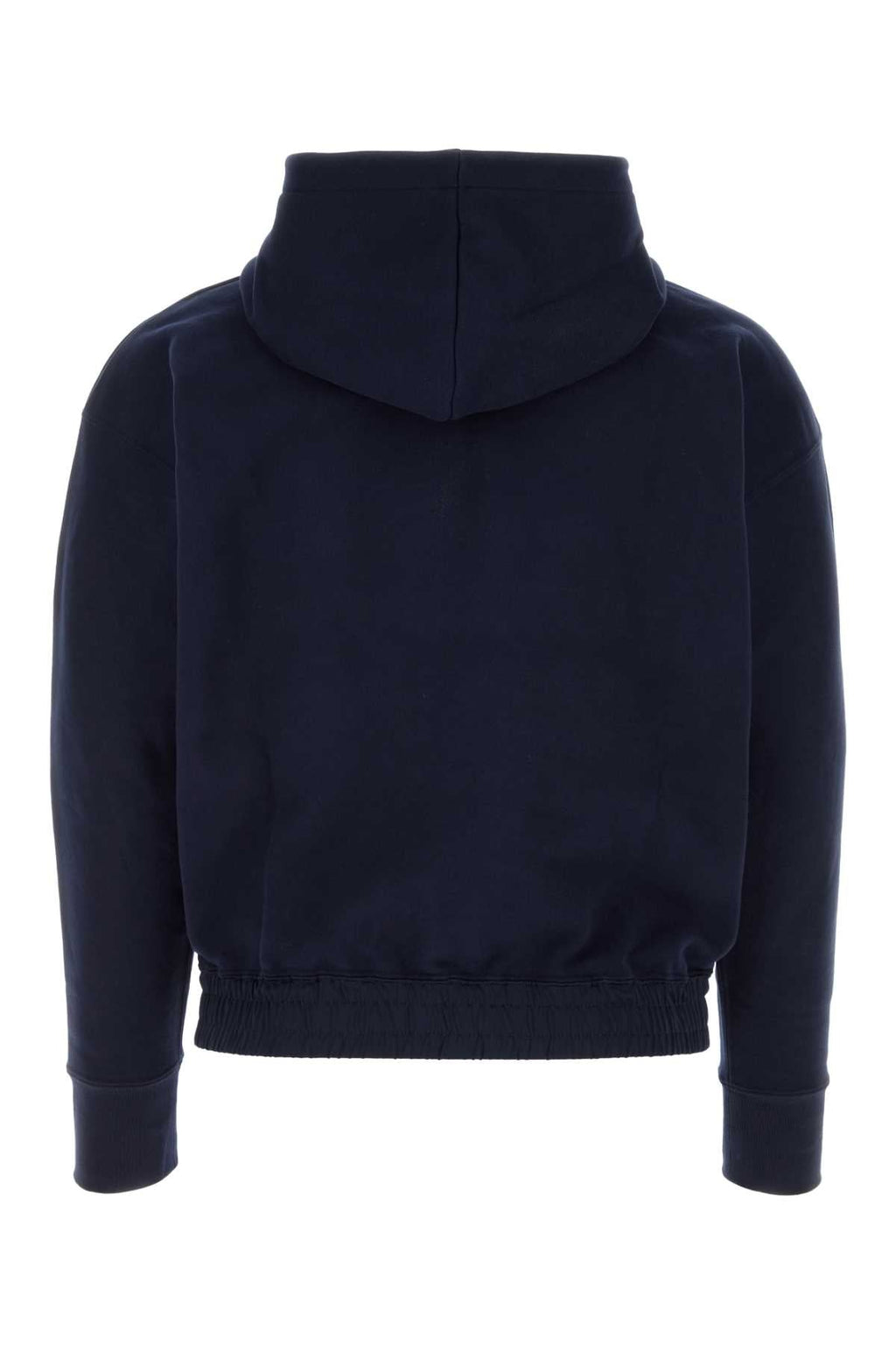 Saint Laurent Men Dark Blue Cotton Sweatshirt