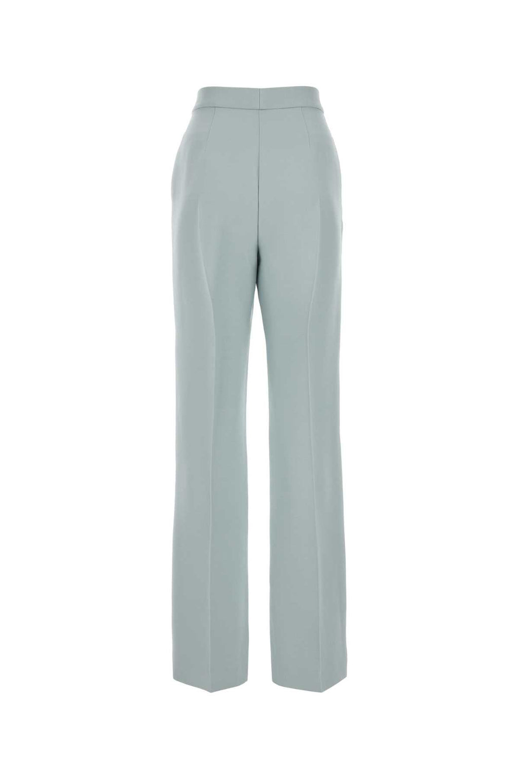 Fendi Women Powder Blue Wool Blend Pant