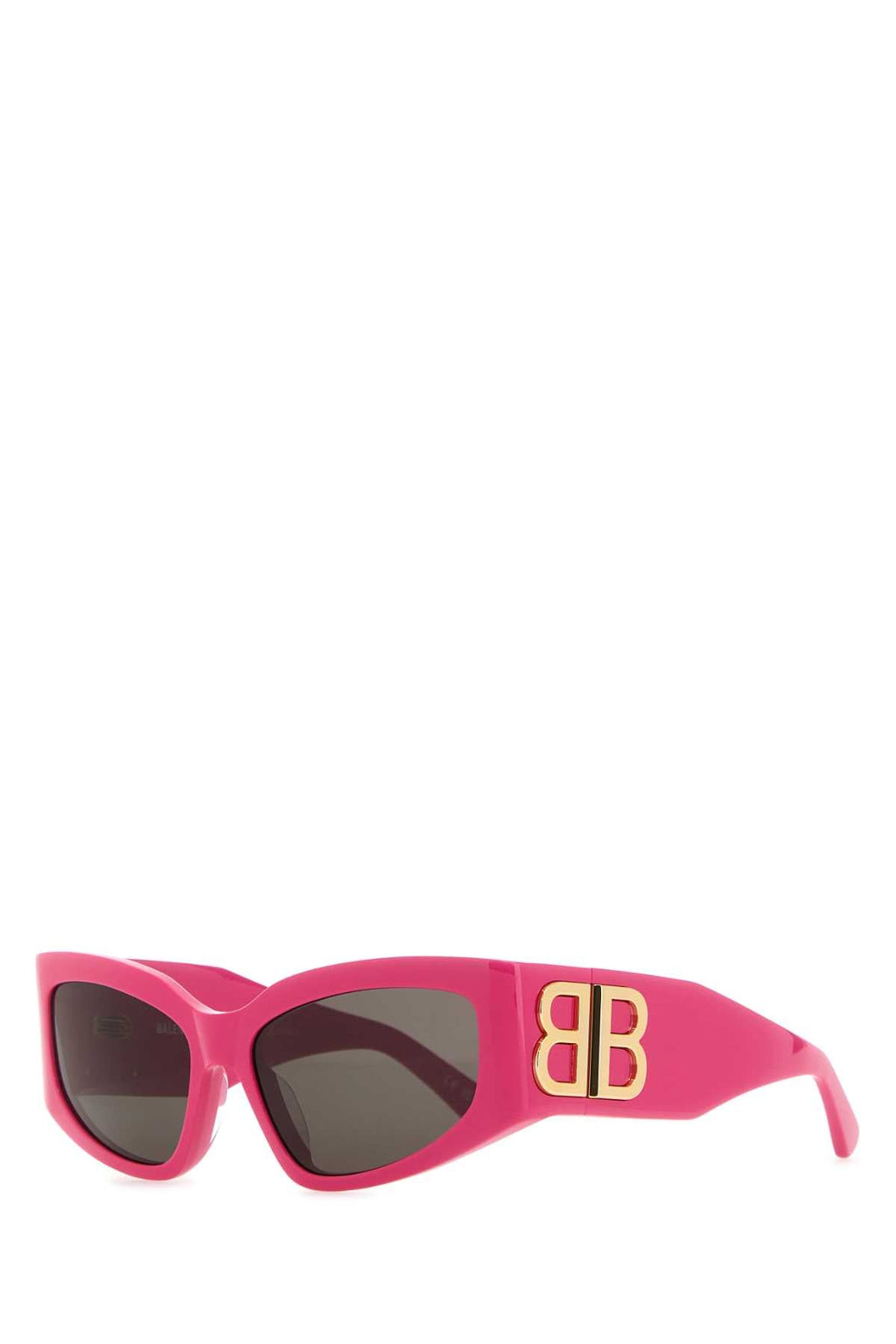 Balenciaga Women Fuchsia Acetate Bossy Cat Sunglasses