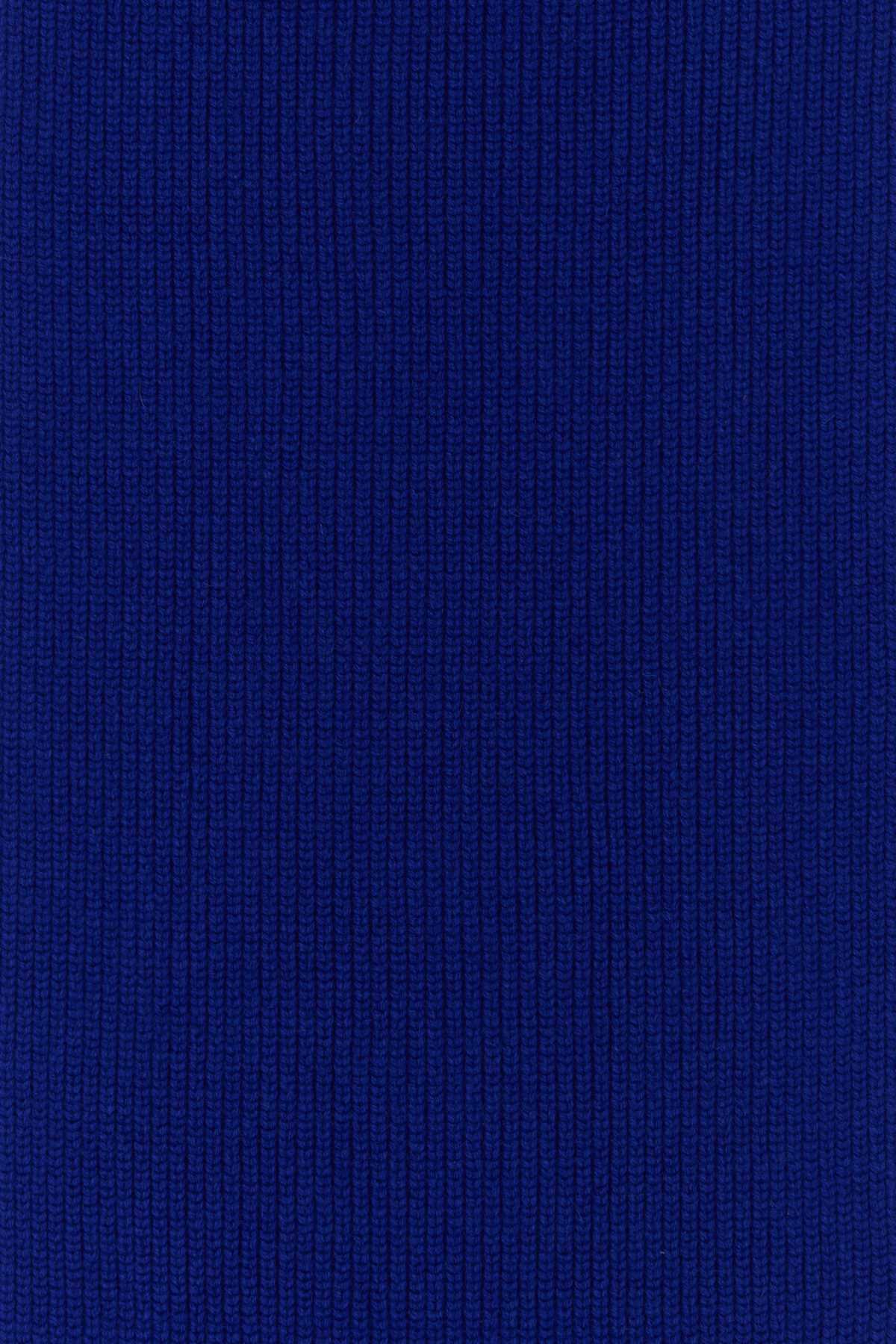 Burberry Unisex Blue Cashmere Scarf