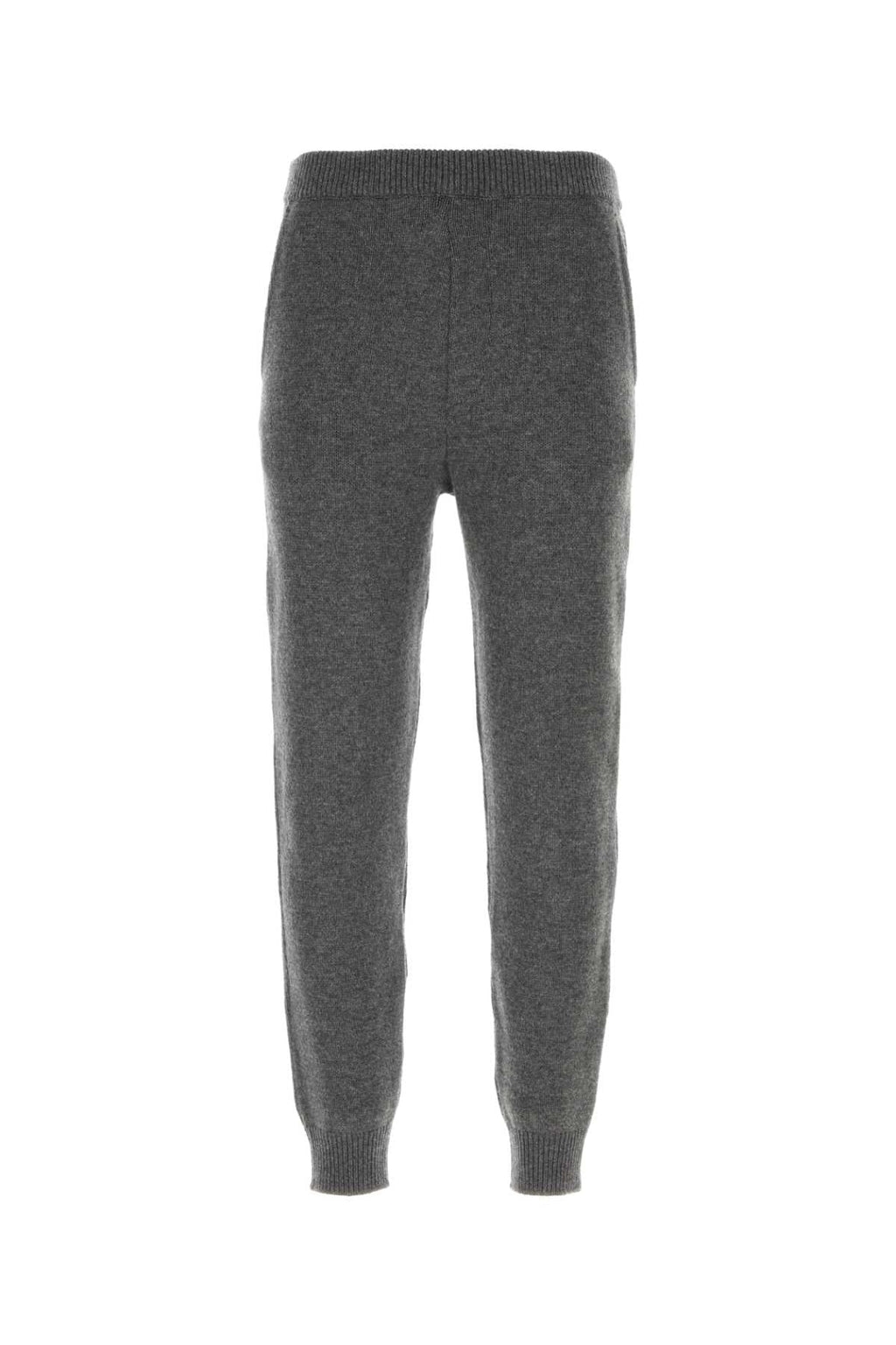 Prada Men Dark Grey Cashmere Joggers