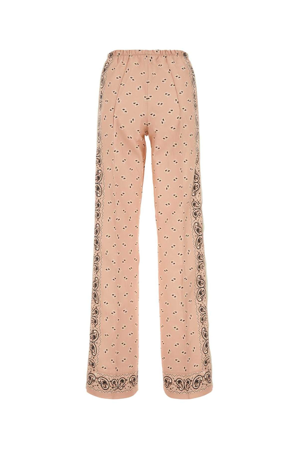 Palm Angels Women Printed Linen Blend Pant