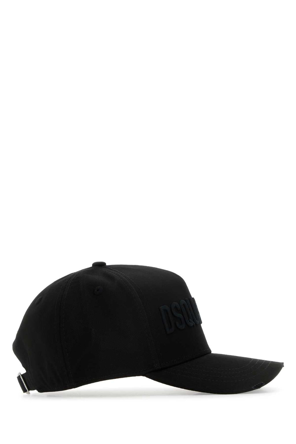 Dsquared Men Black Cotton Baseball Cap