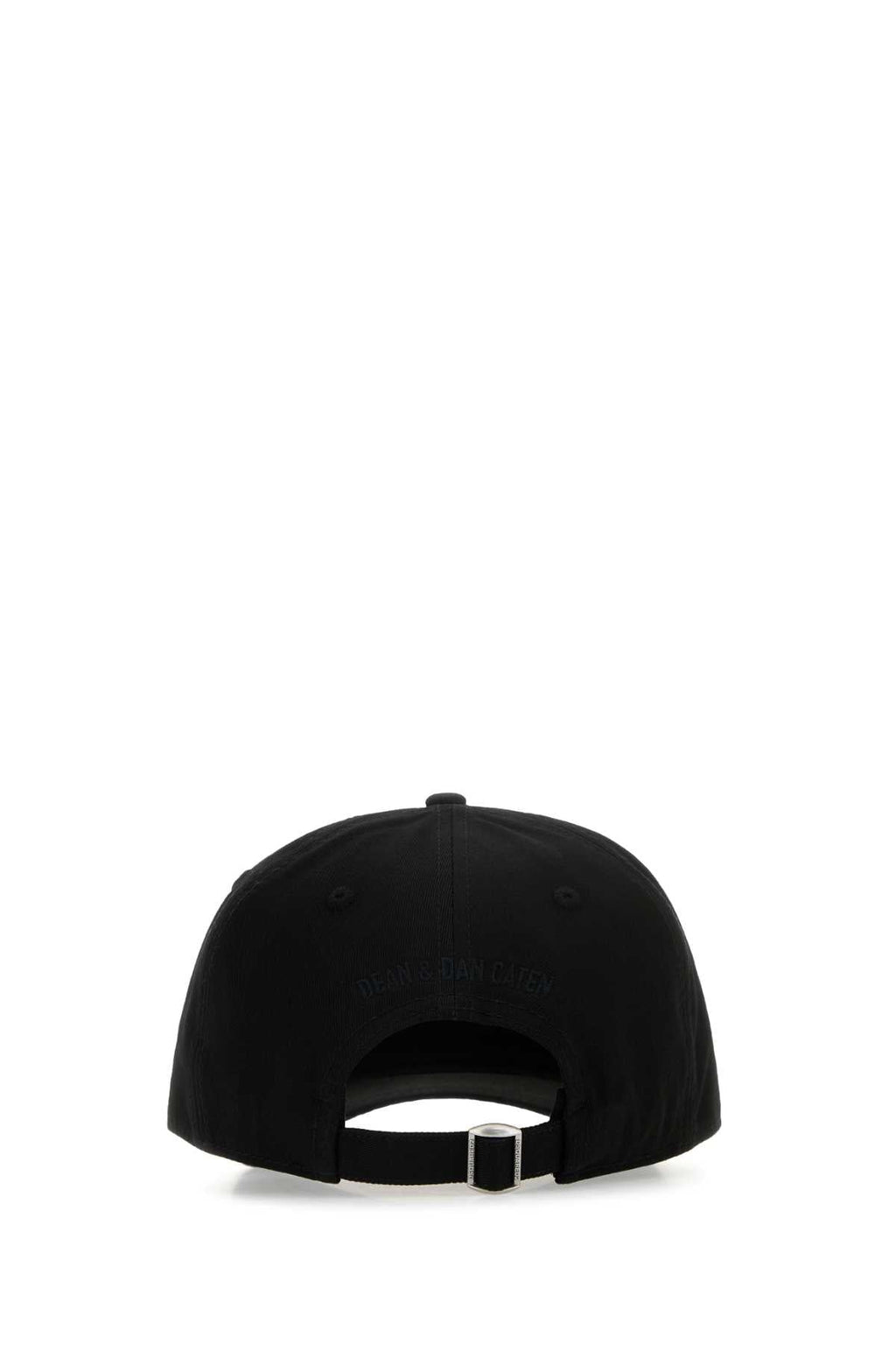 Dsquared Men Black Cotton Baseball Cap