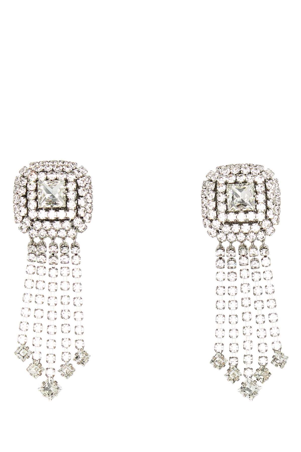 Alessandra Rich Women Embellished Metal Earrings