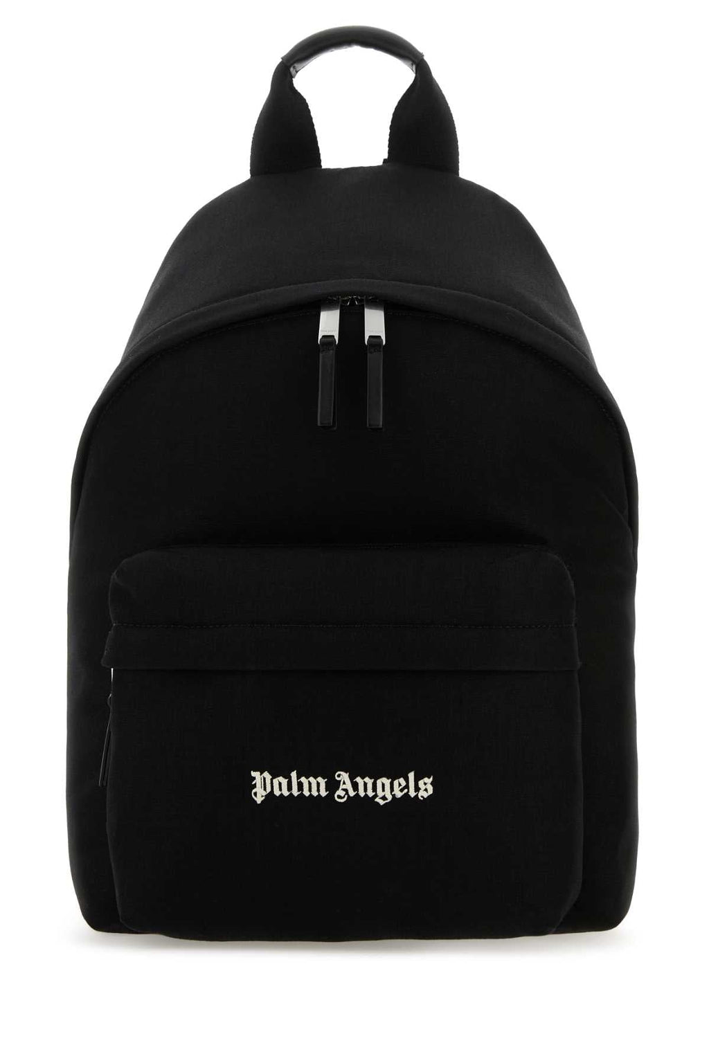 Palm Angels Men Black Canvas Cordura Backpack