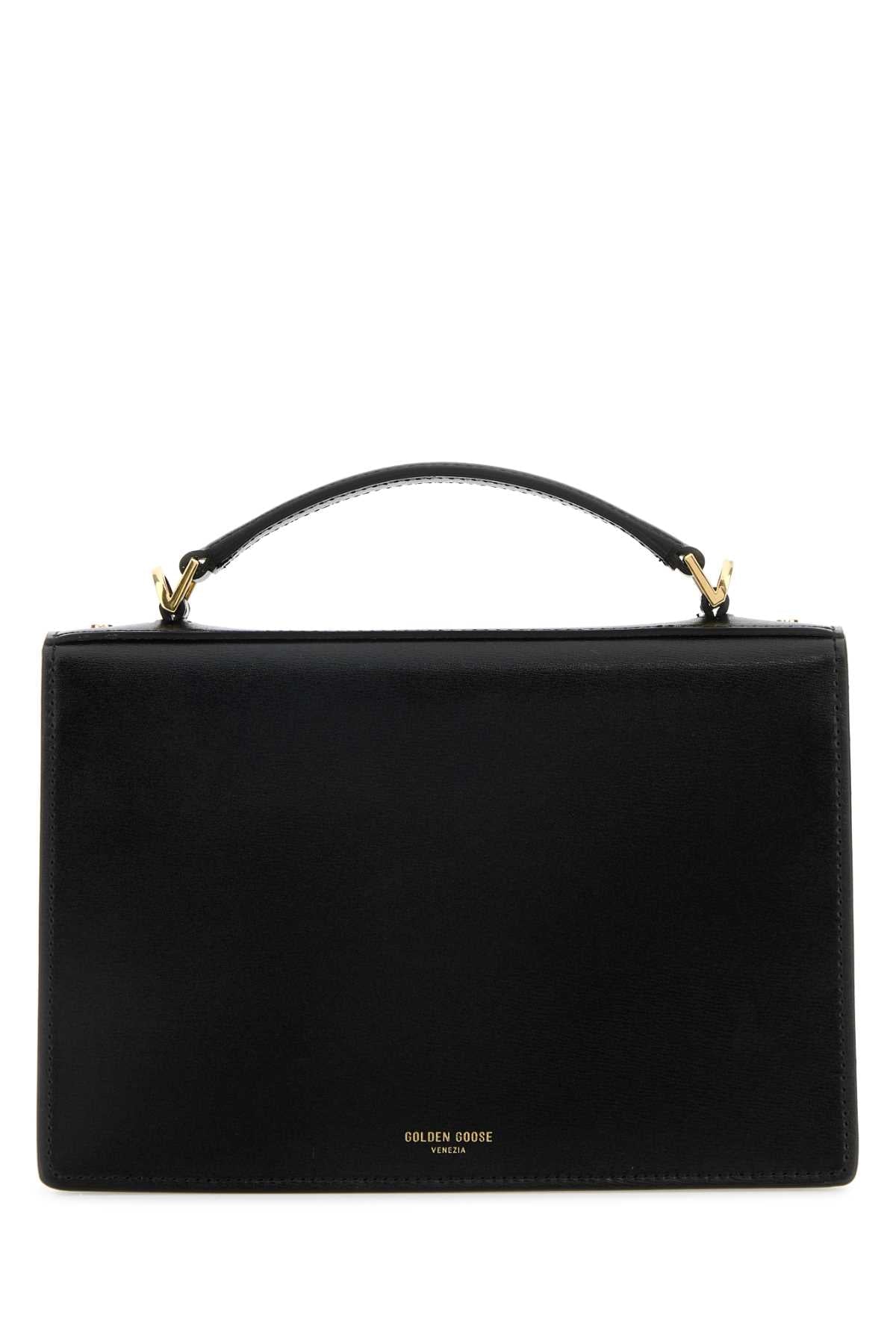 Golden Goose Deluxe Brand Women Black Leather Venezia Handbag